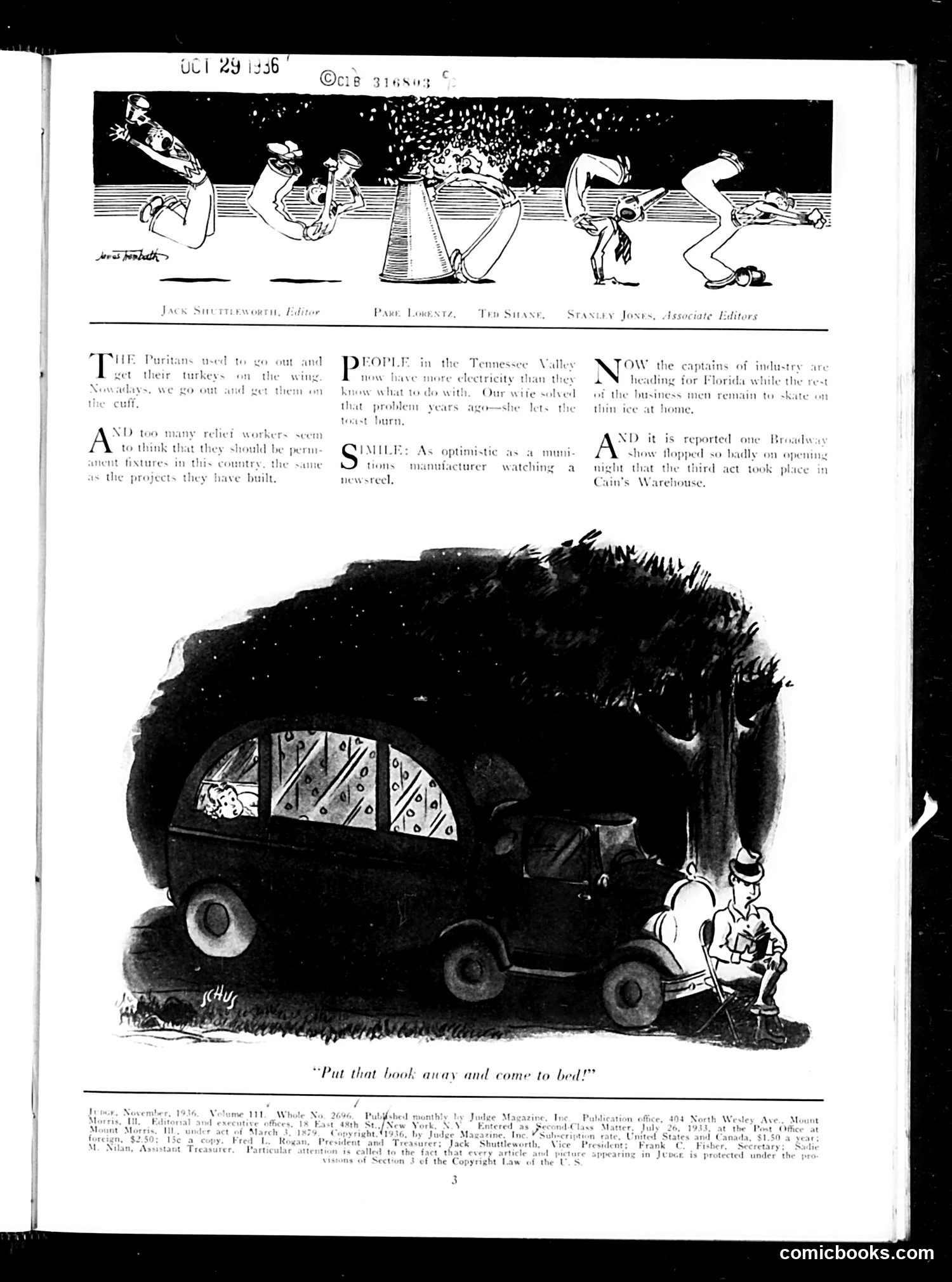 Judge — November 1936 — page 5 of 36