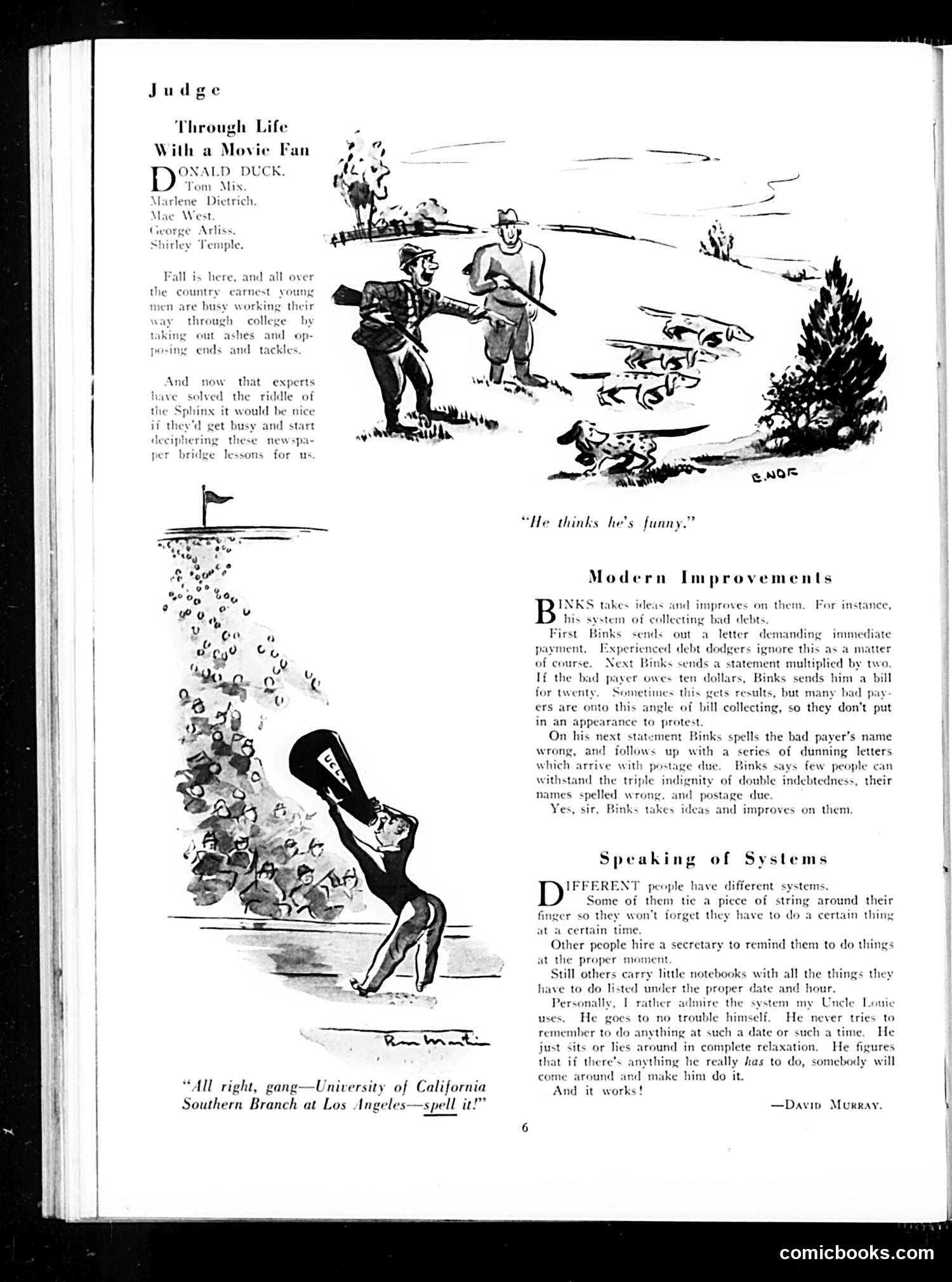 Judge — November 1936 — page 8 of 36