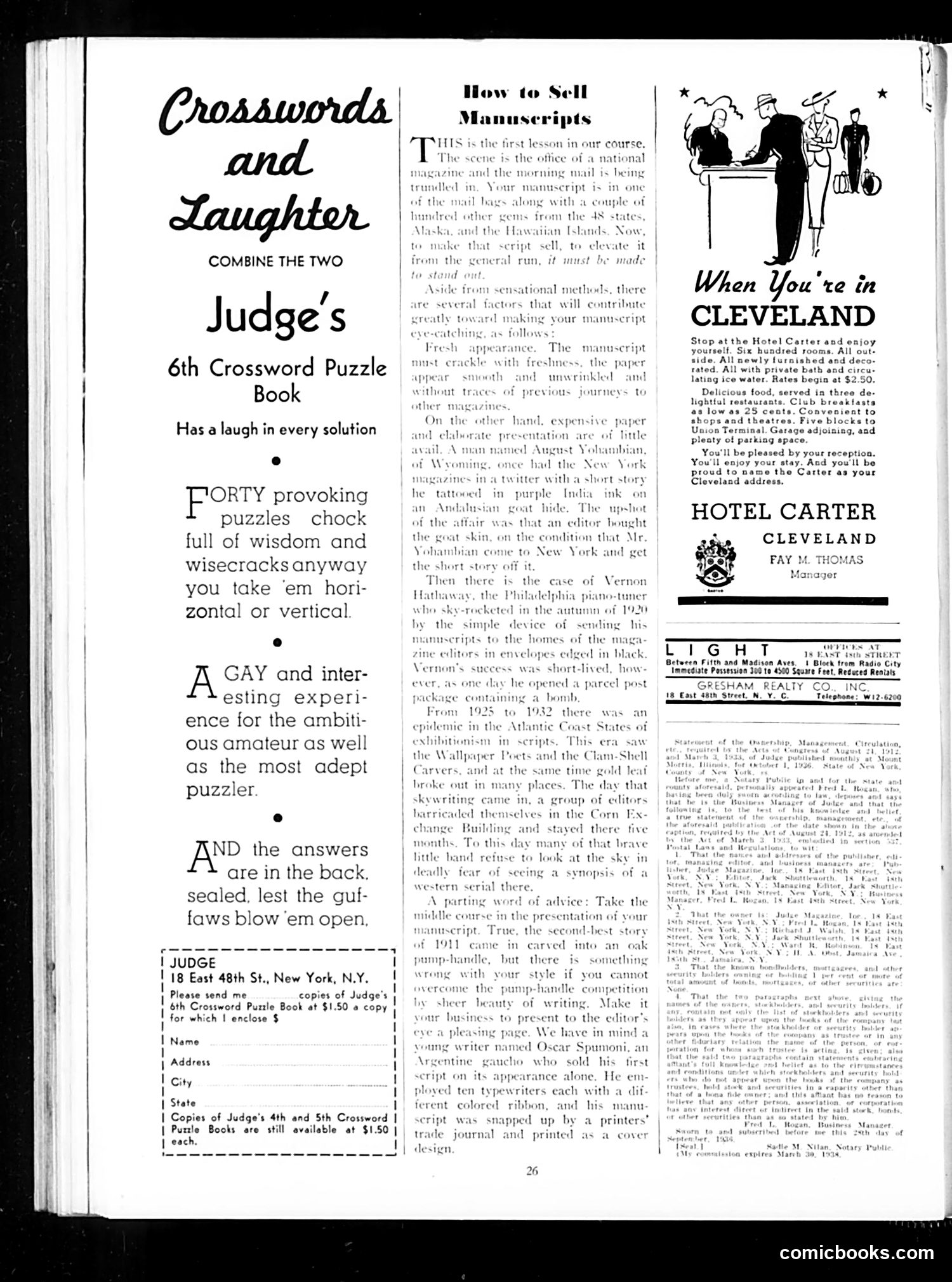 Judge — November 1936 — page 28 of 36