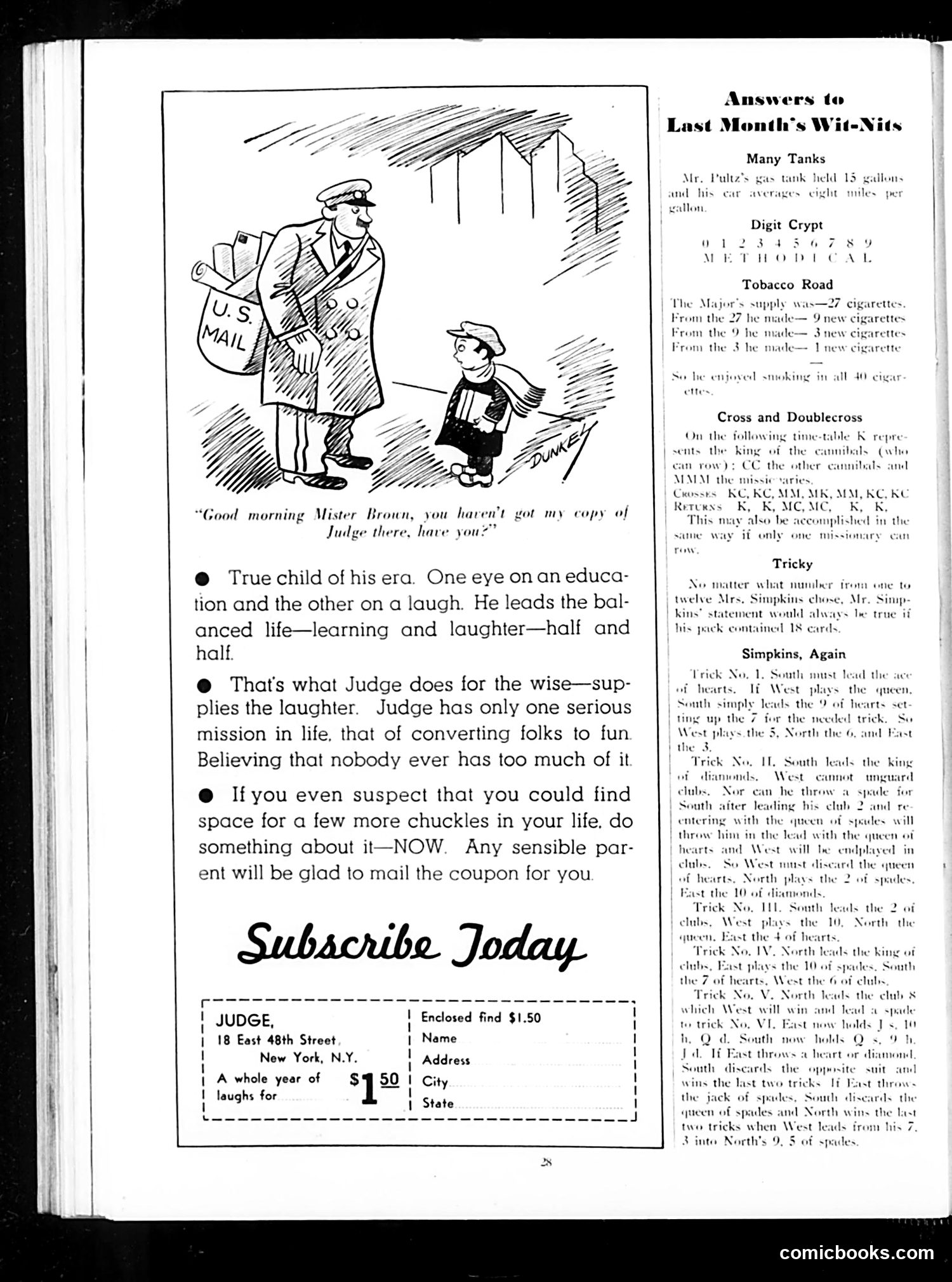 Judge — November 1936 — page 30 of 36