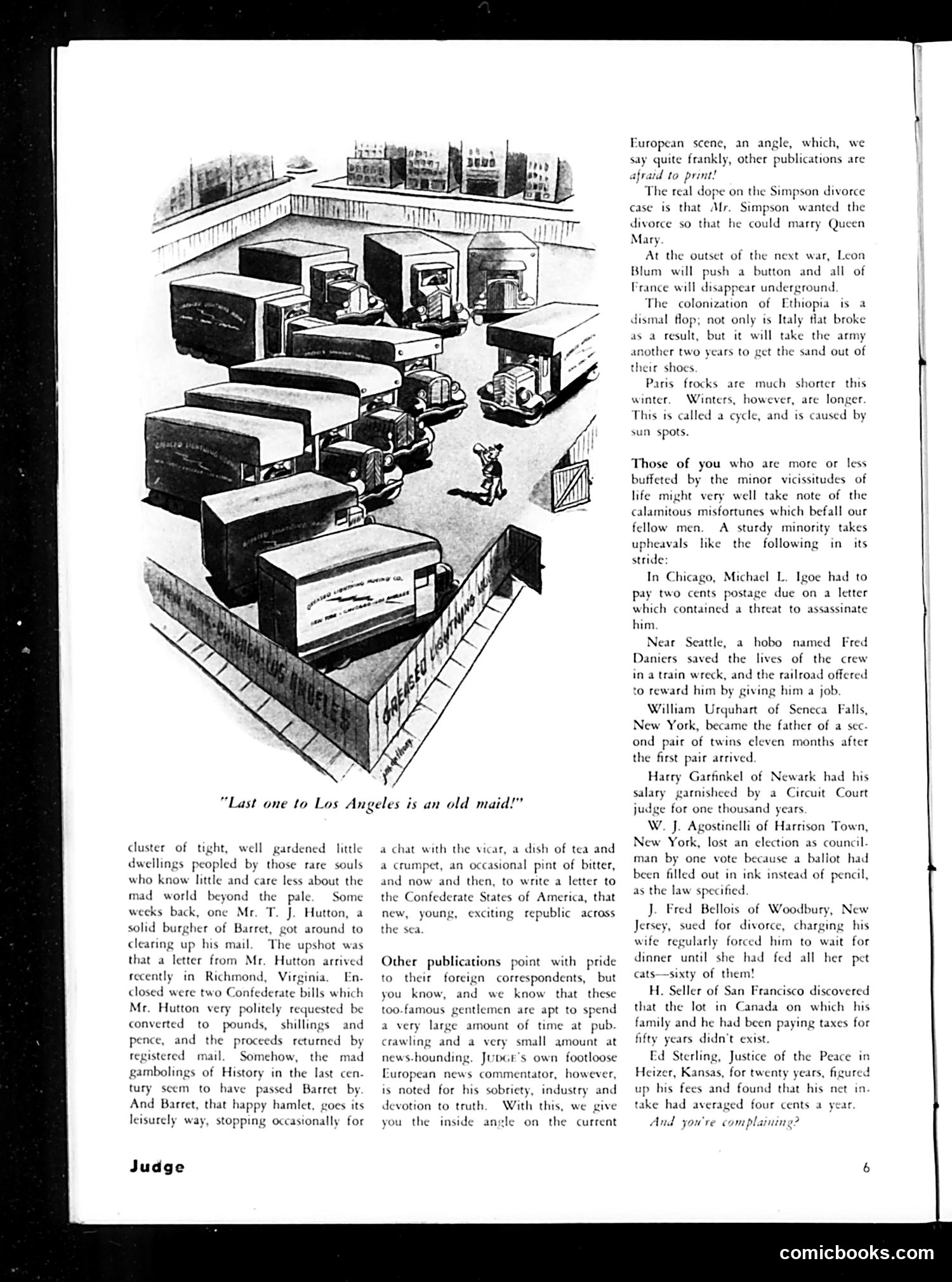 Judge — December 1936 — page 8 of 53