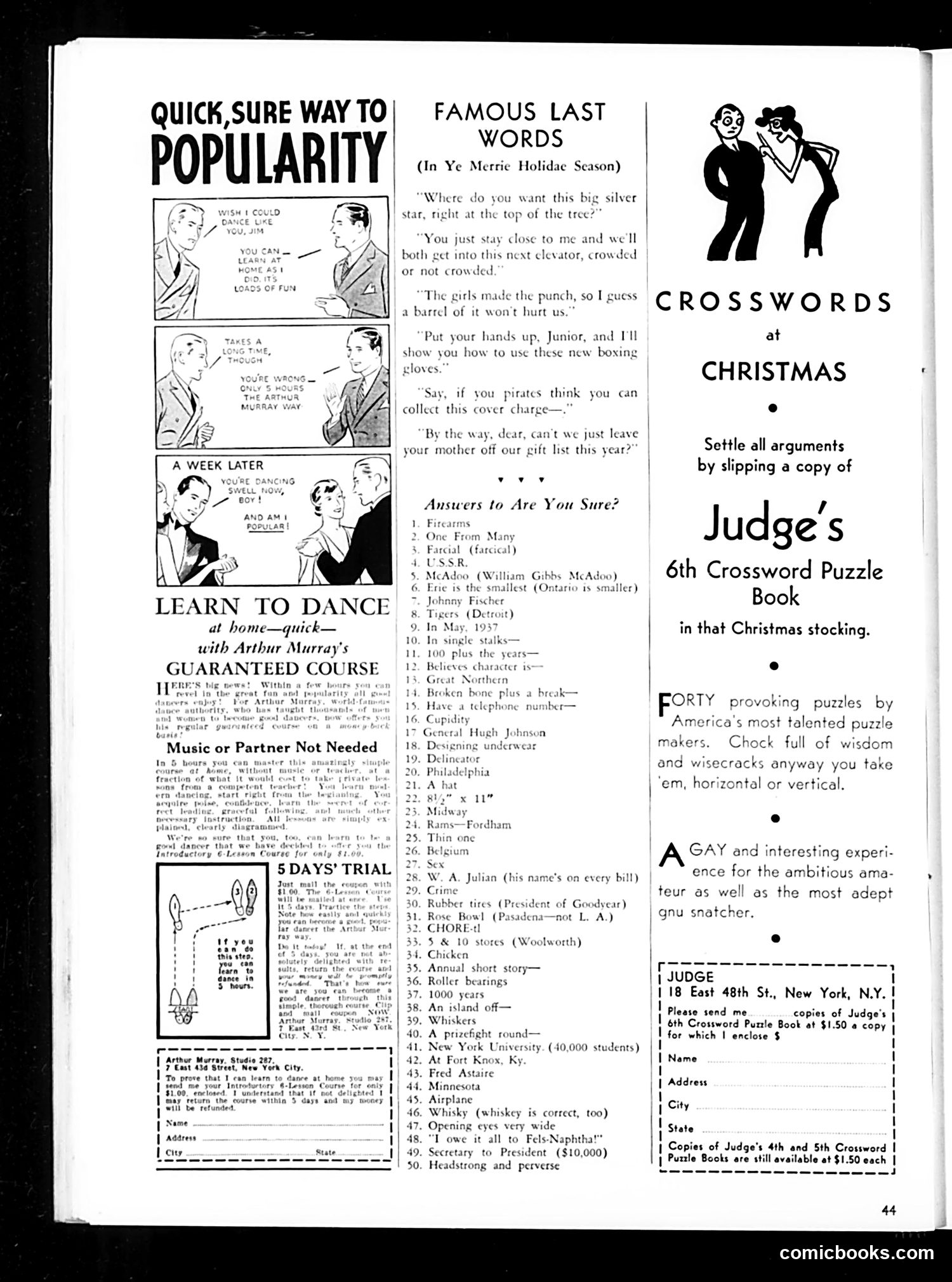 Judge — December 1936 — page 46 of 53