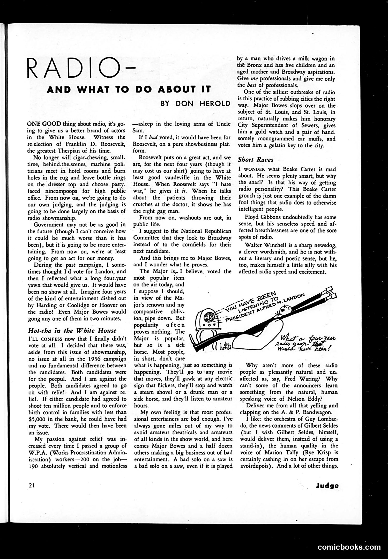 Judge — January 1937 — page 23 of 52