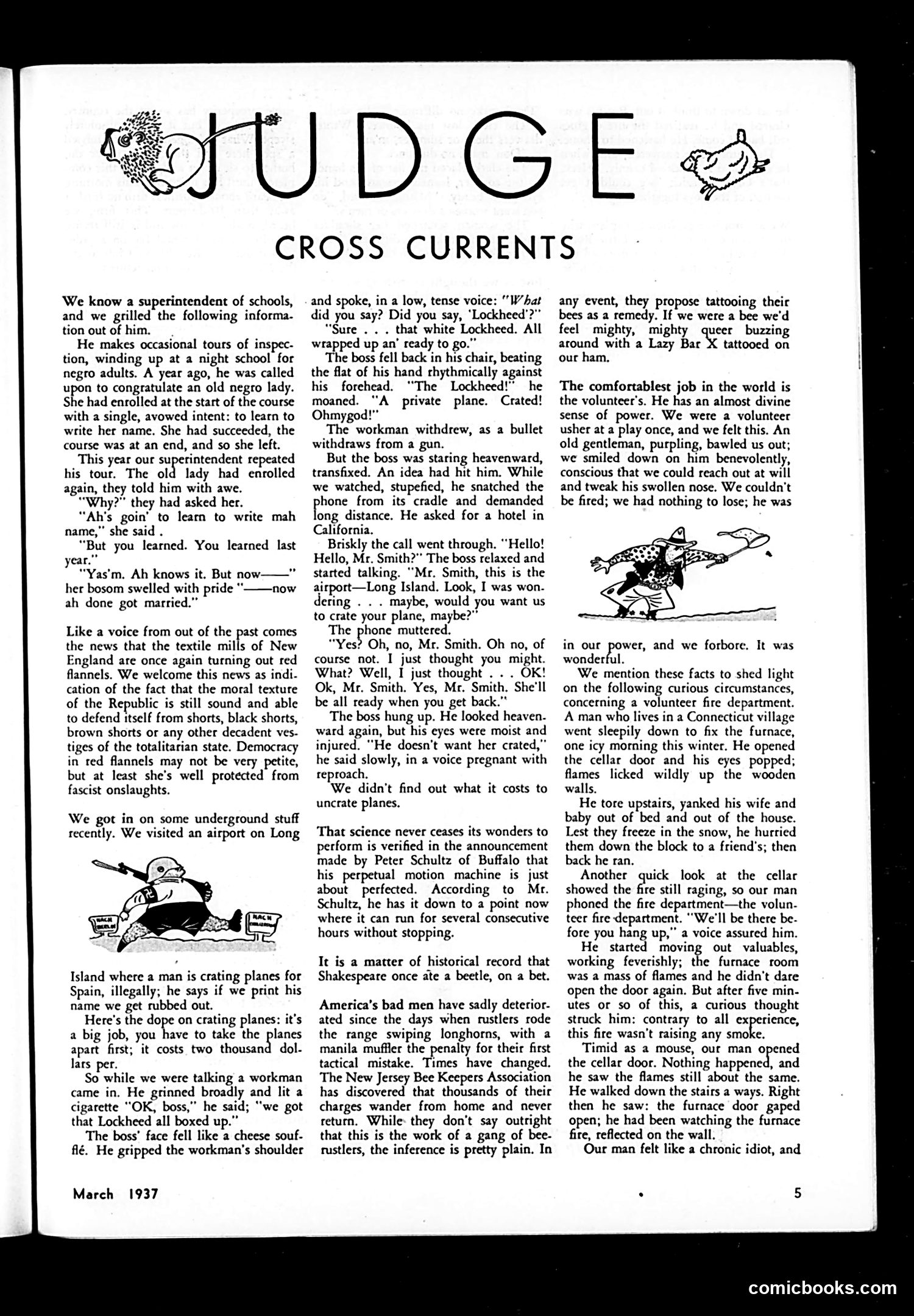 Judge — March 1937 — page 7 of 37