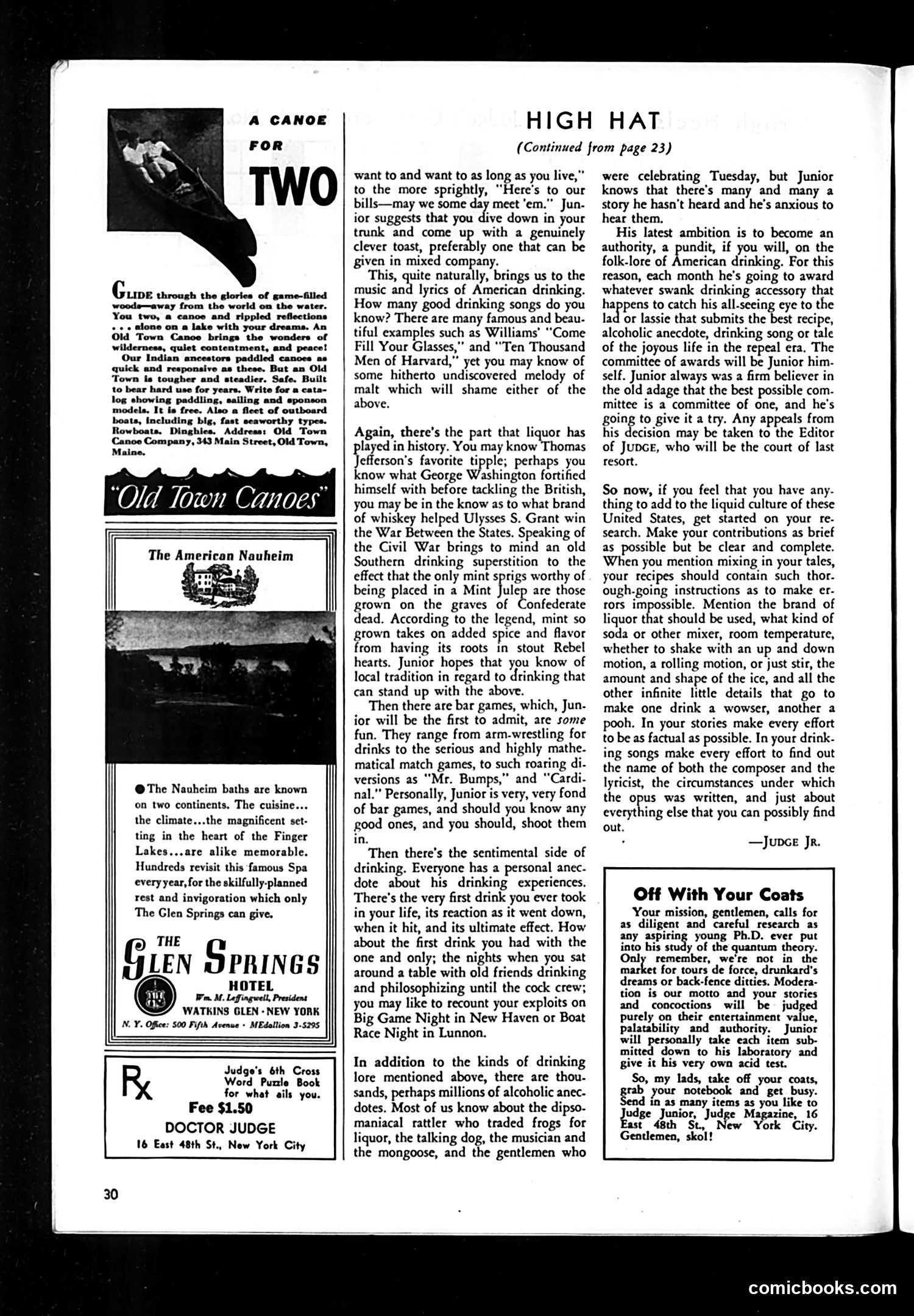 Judge — March 1937 — page 32 of 37
