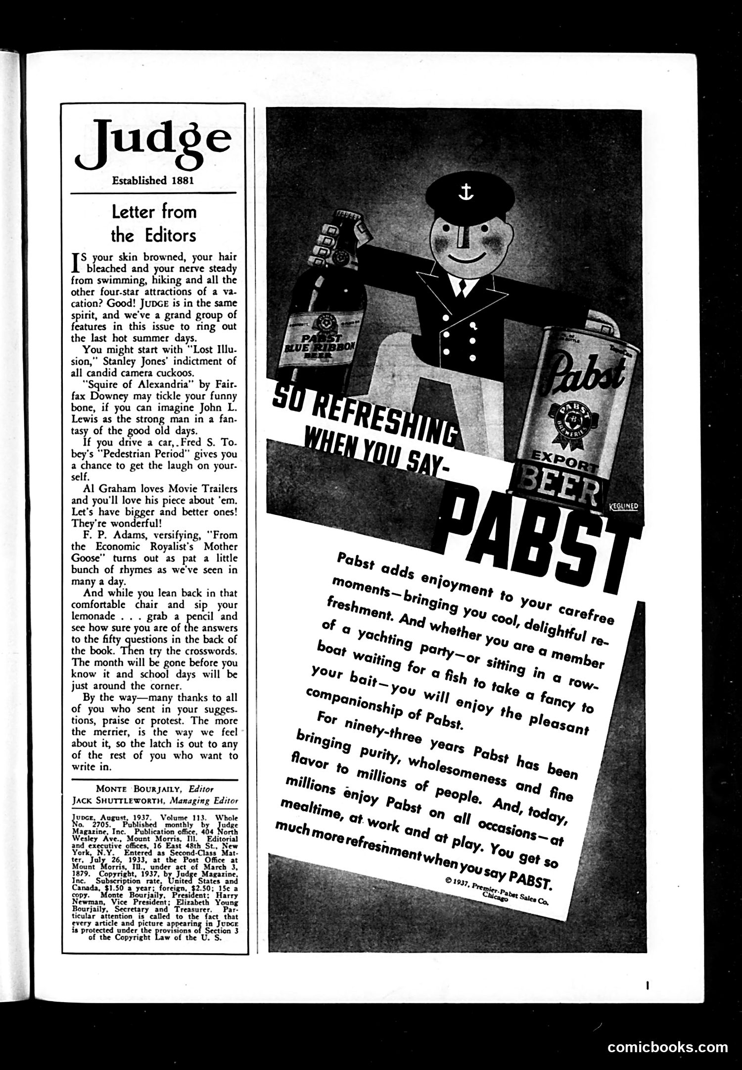 Judge — August 1937 — page 3 of 37