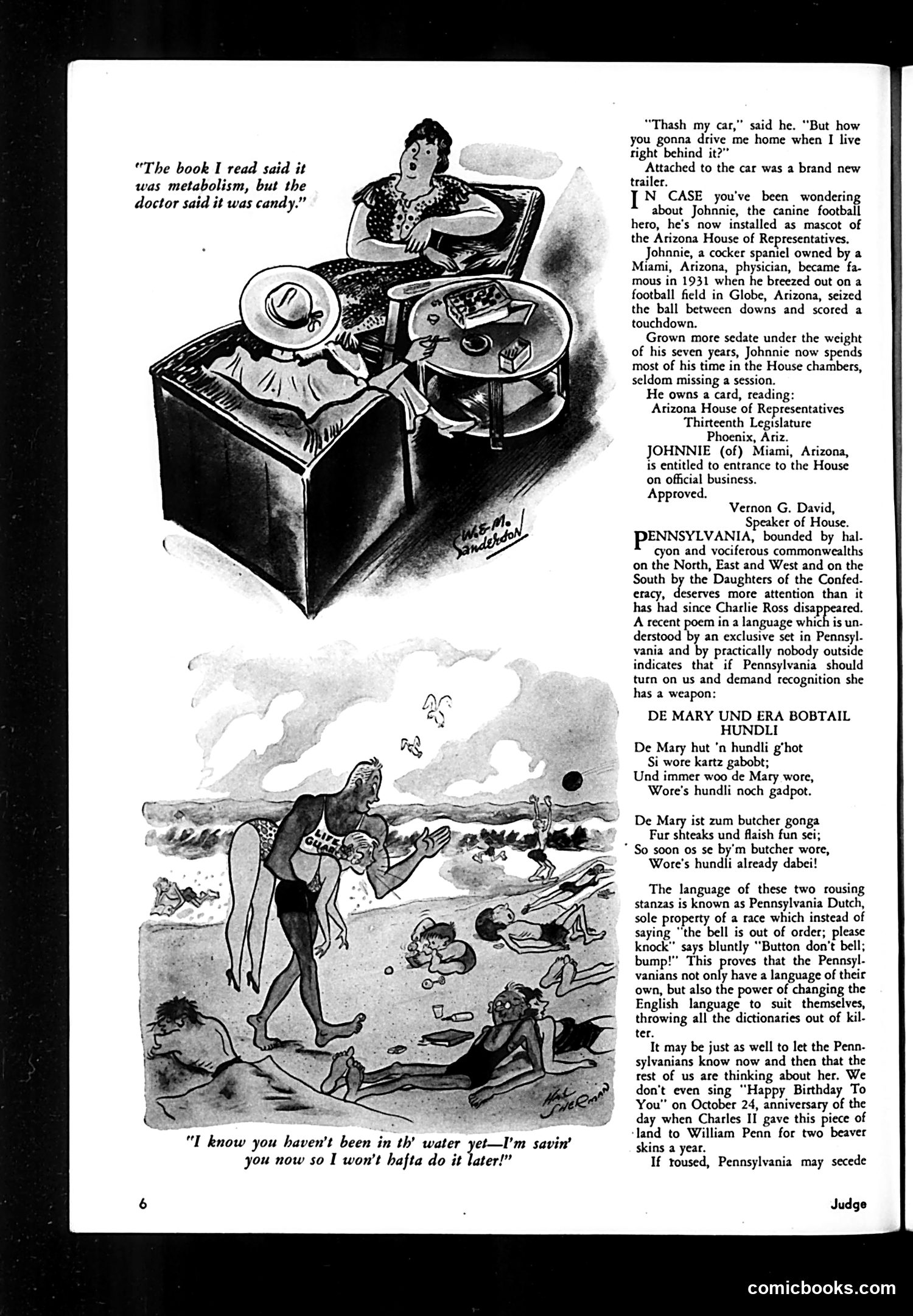 Judge — August 1937 — page 8 of 37