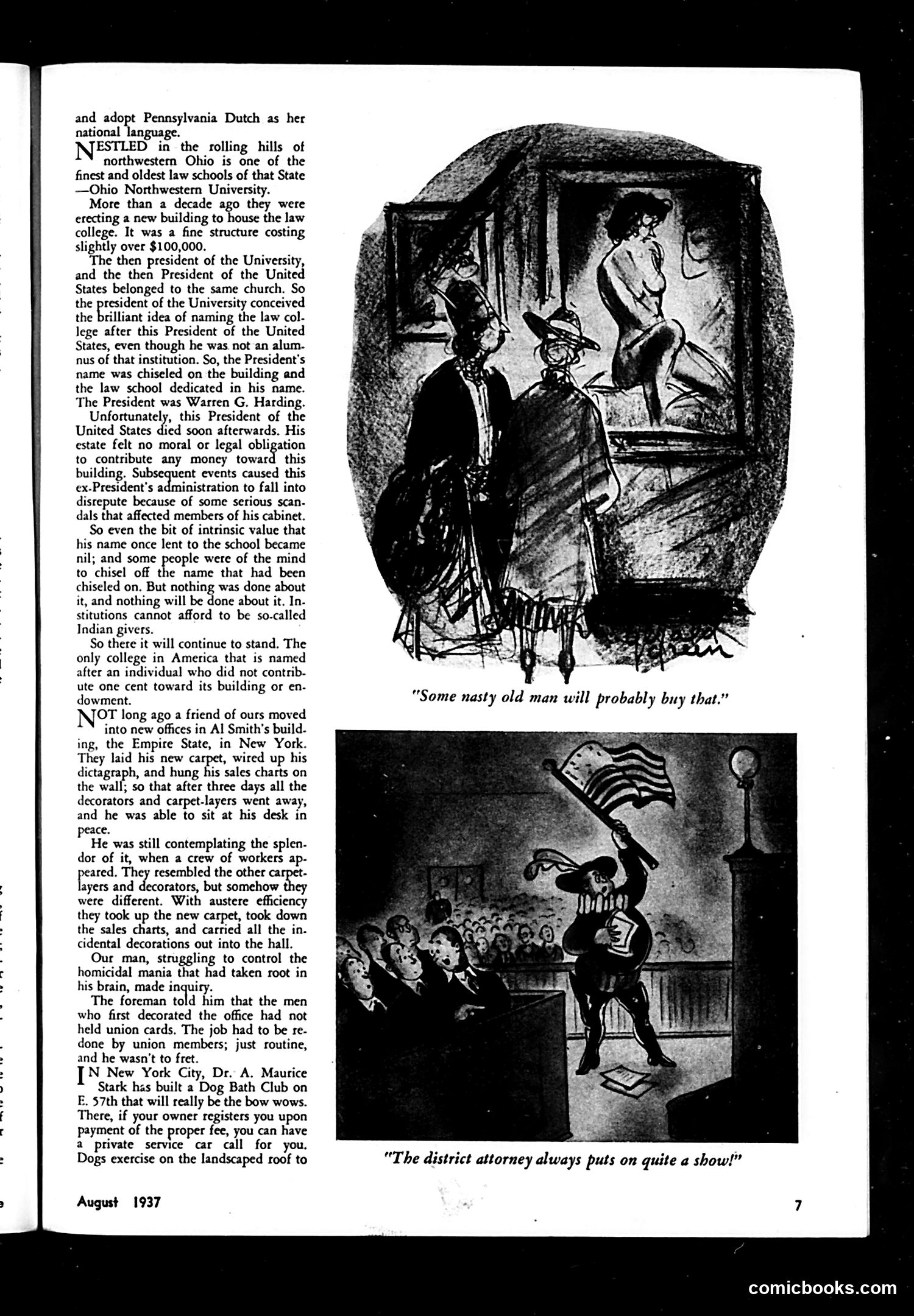 Judge — August 1937 — page 9 of 37