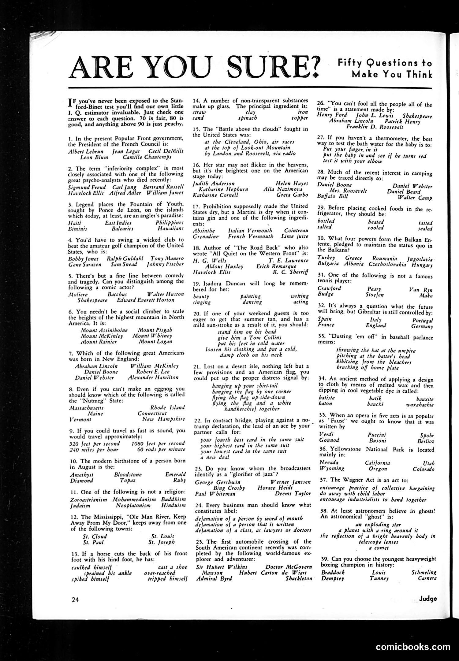 Judge — August 1937 — page 26 of 37