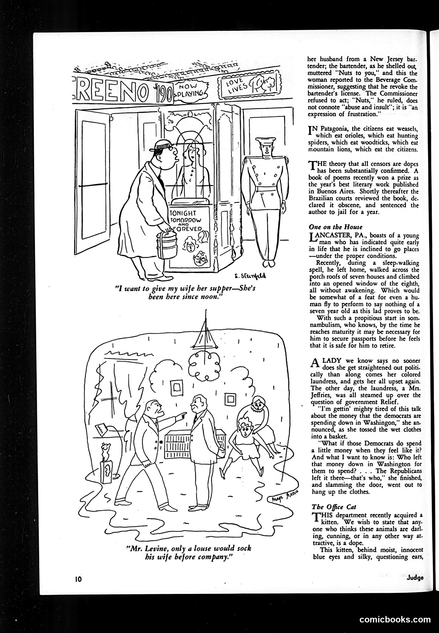 Judge — October 1937 — page 12 of 36