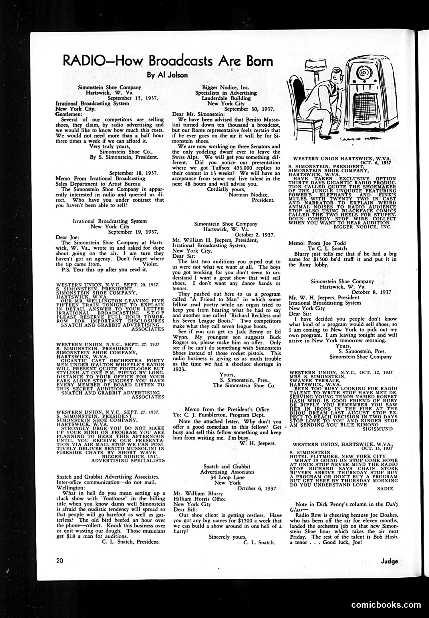 Judge — October 1937 — page 22 of 36