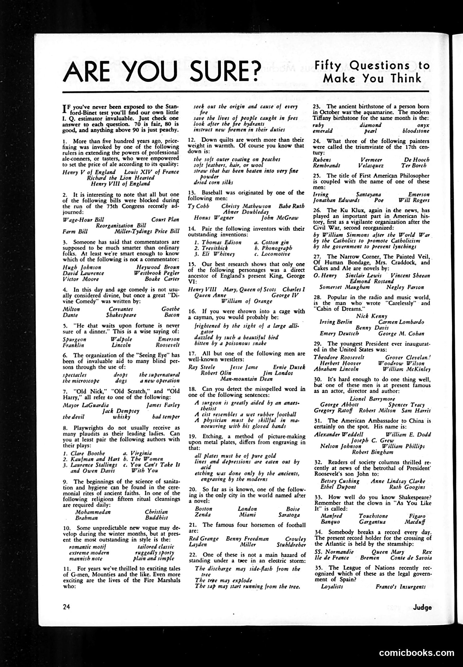 Judge — October 1937 — page 26 of 36