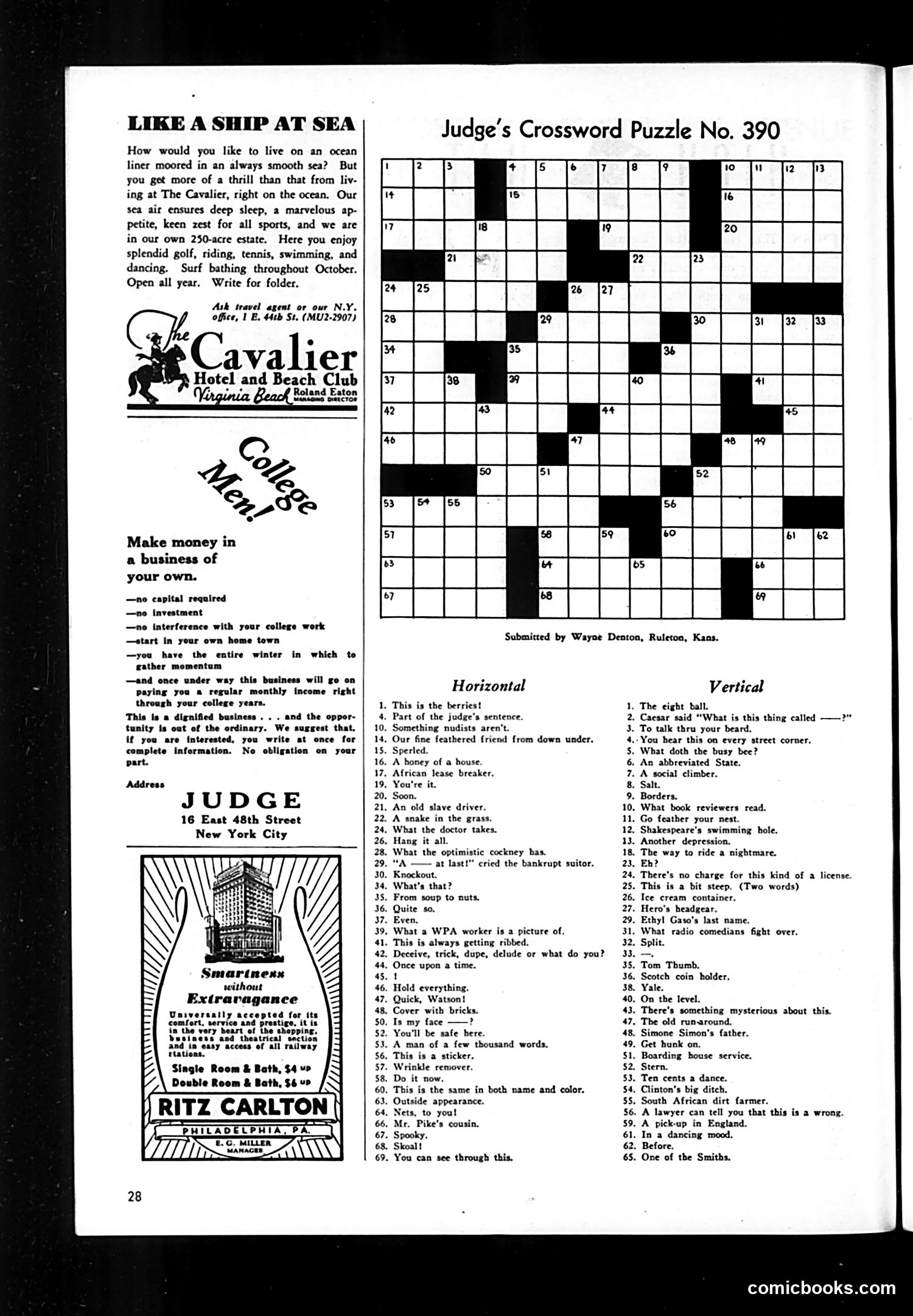 Judge — October 1937 — page 30 of 36