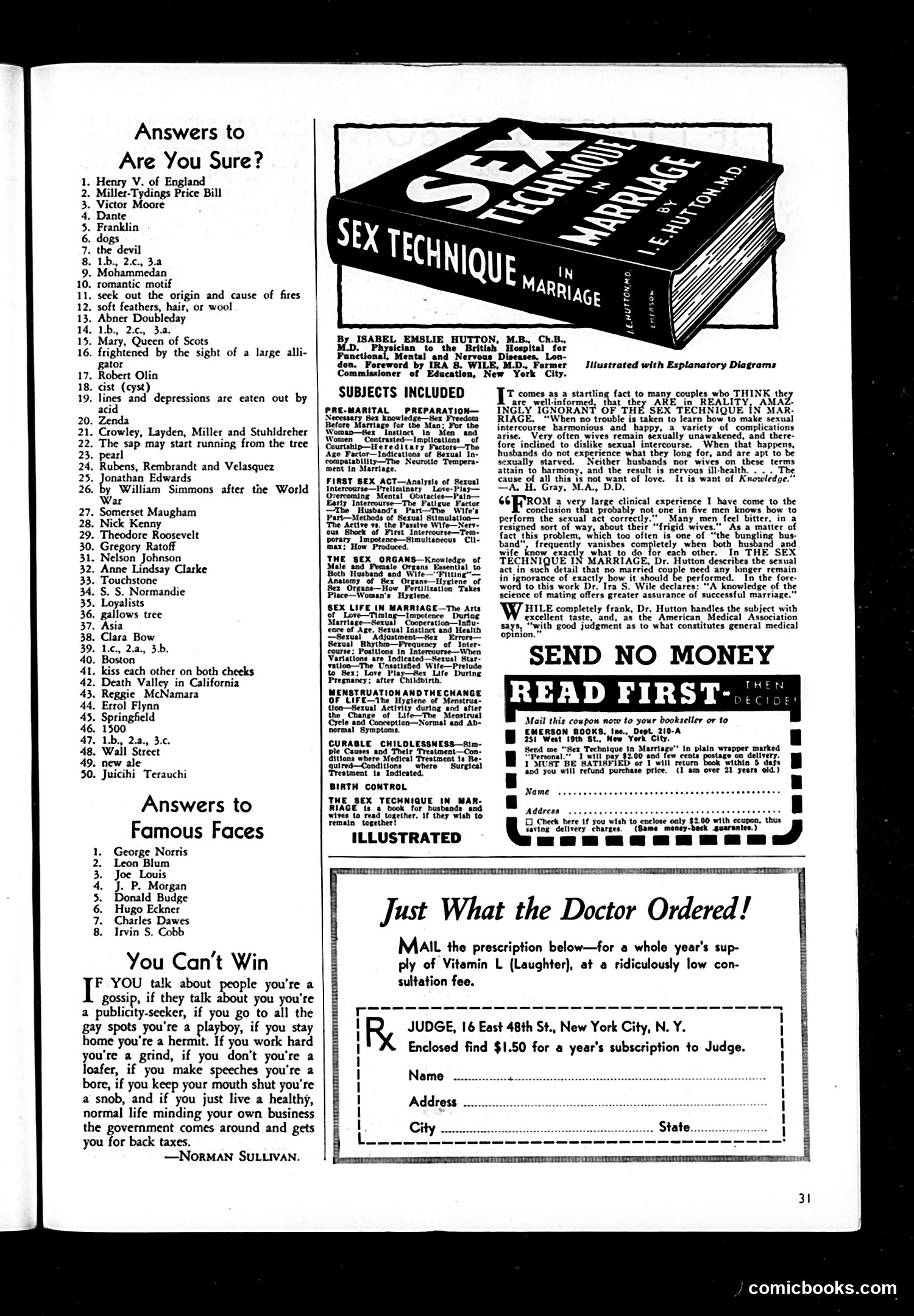 Judge — October 1937 — page 33 of 36