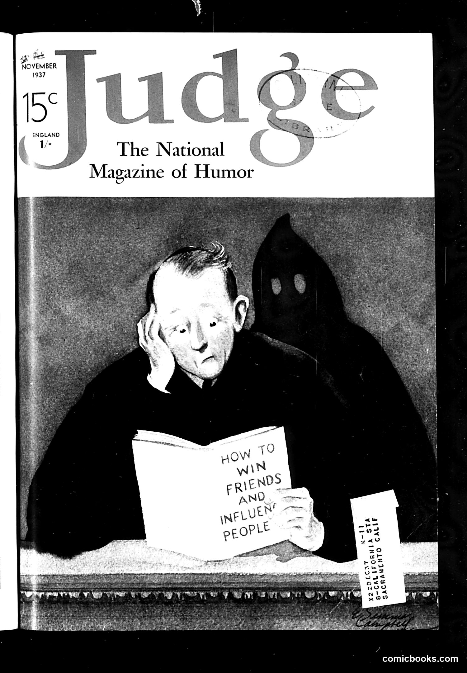Judge — November 1937 — page 1 of 36