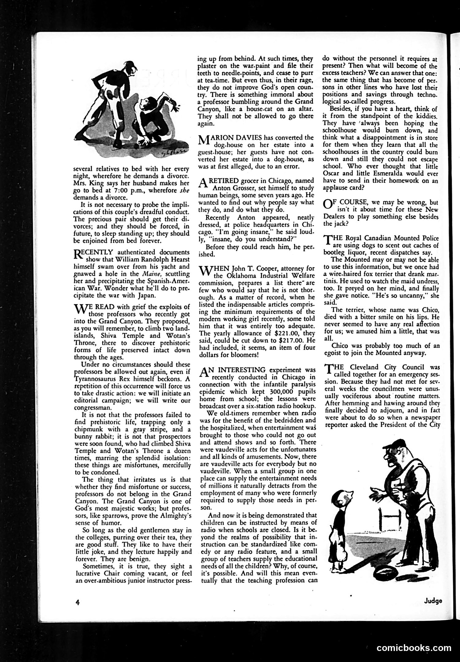 Judge — November 1937 — page 6 of 36