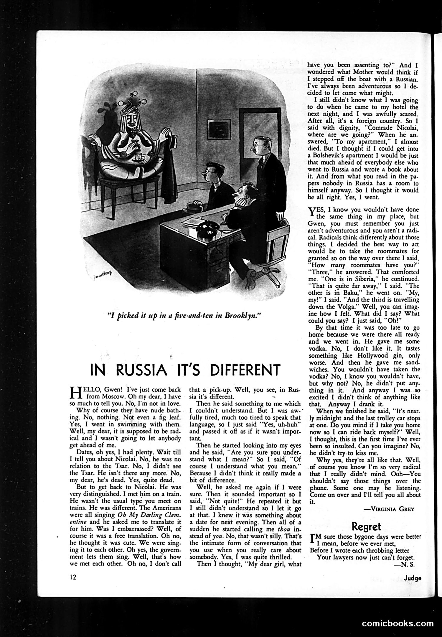 Judge — November 1937 — page 14 of 36