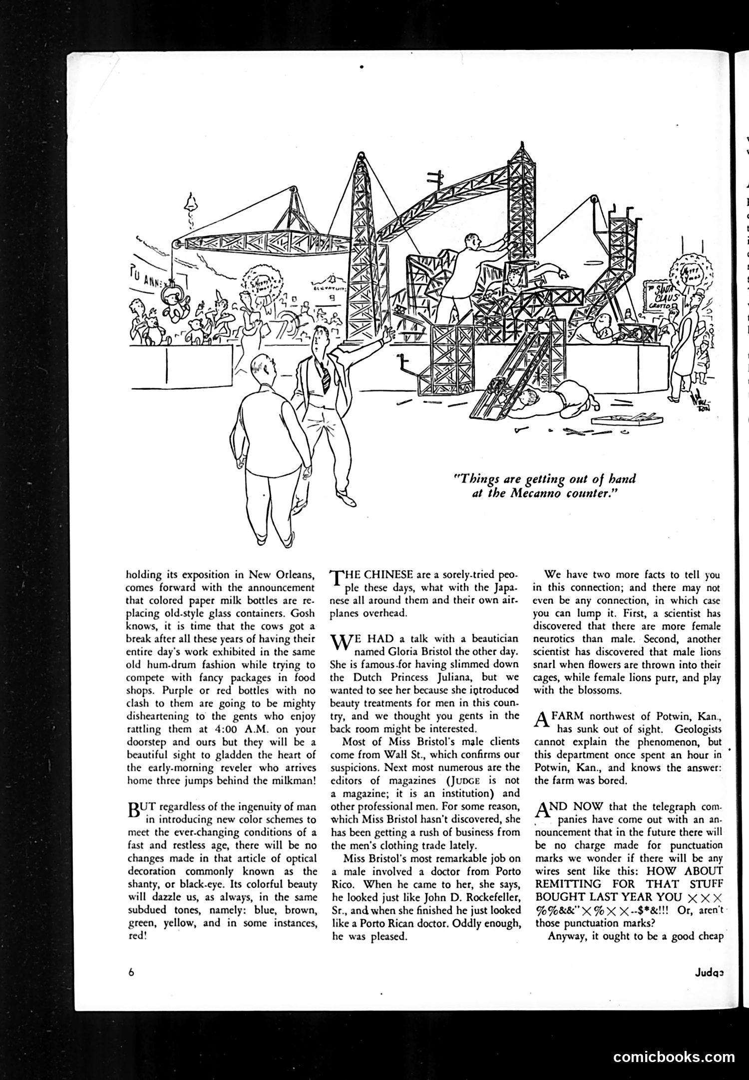 Judge — December 1937 — page 8 of 39