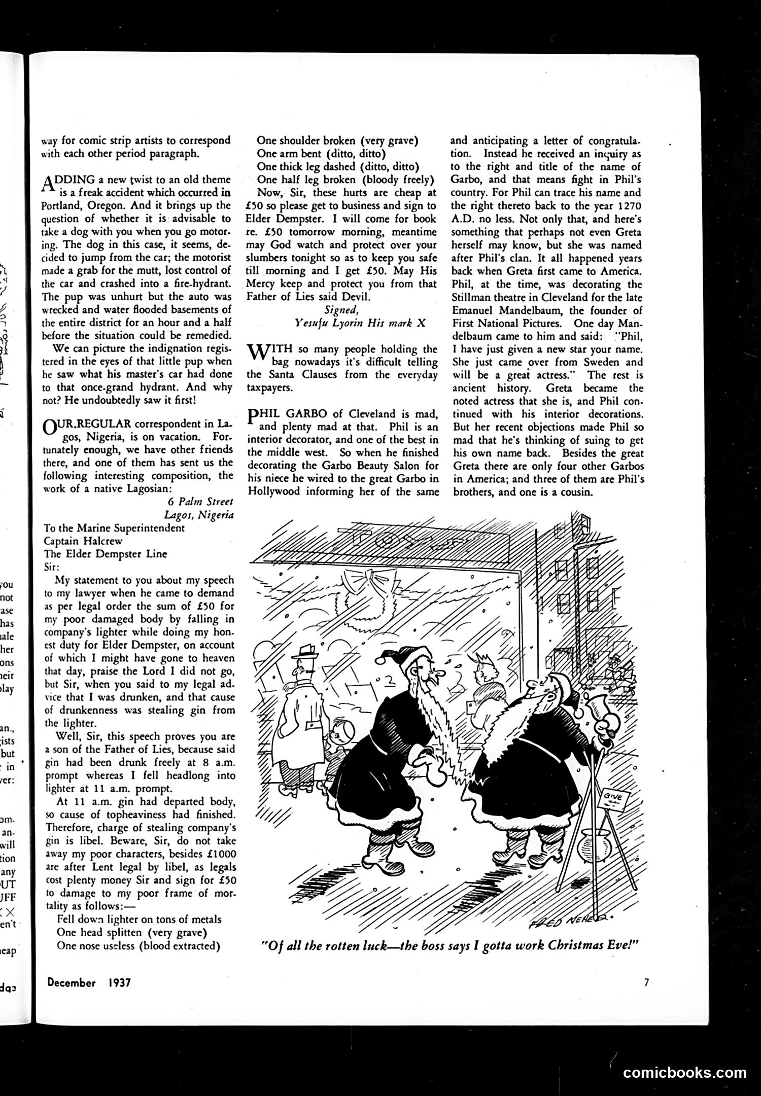 Judge — December 1937 — page 9 of 39