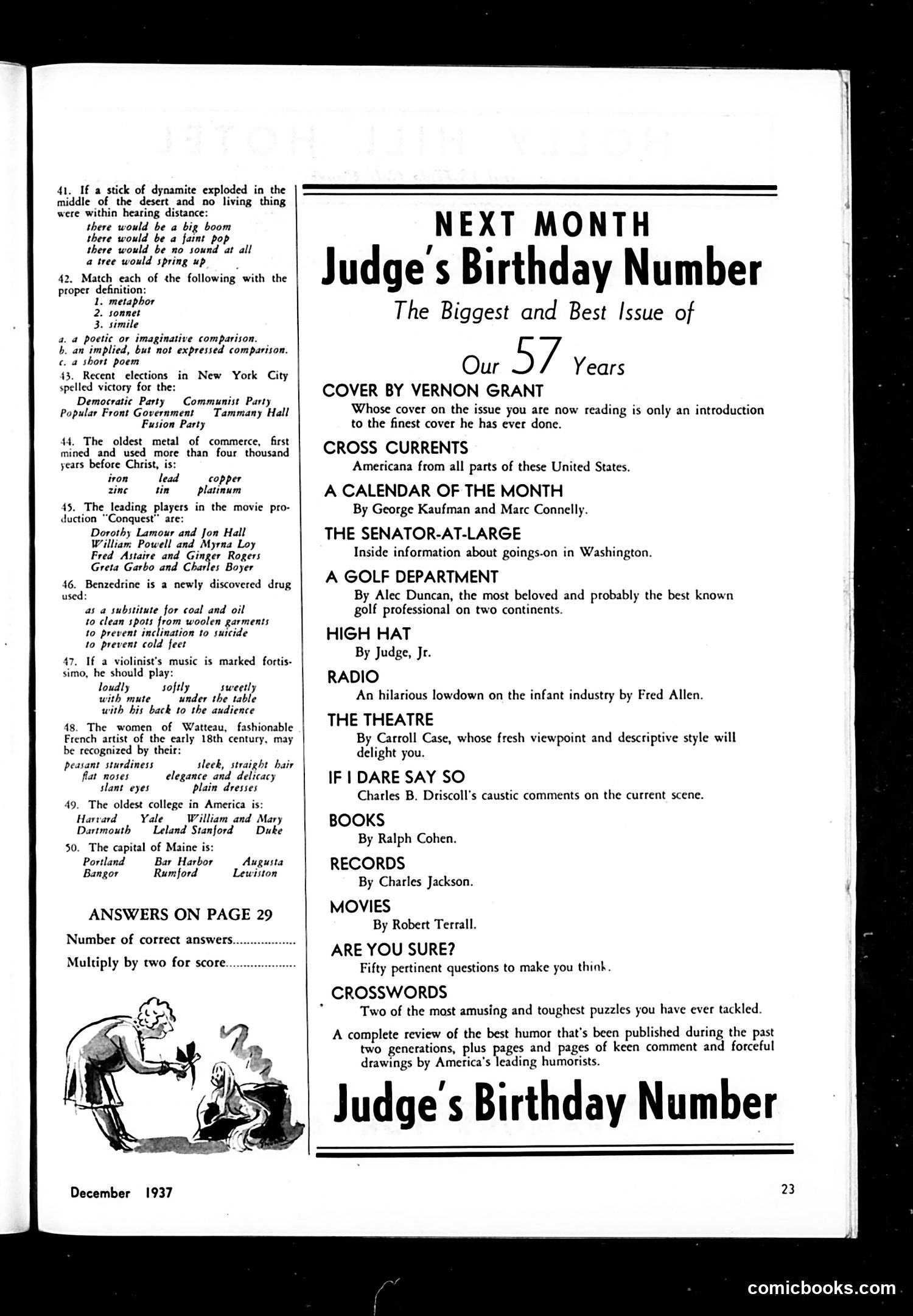 Judge — December 1937 — page 27 of 39