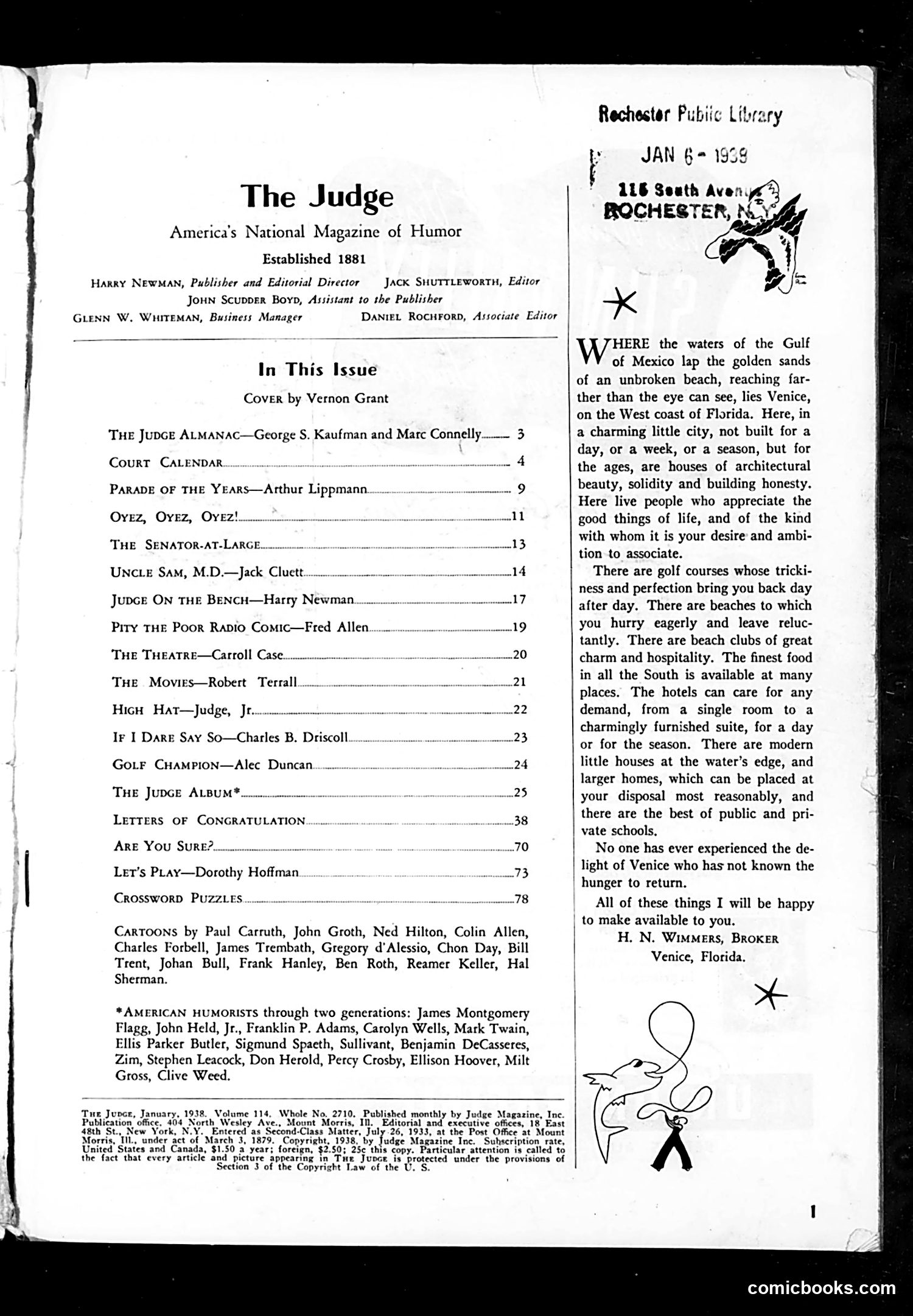 Judge — January 1938 — page 3 of 88