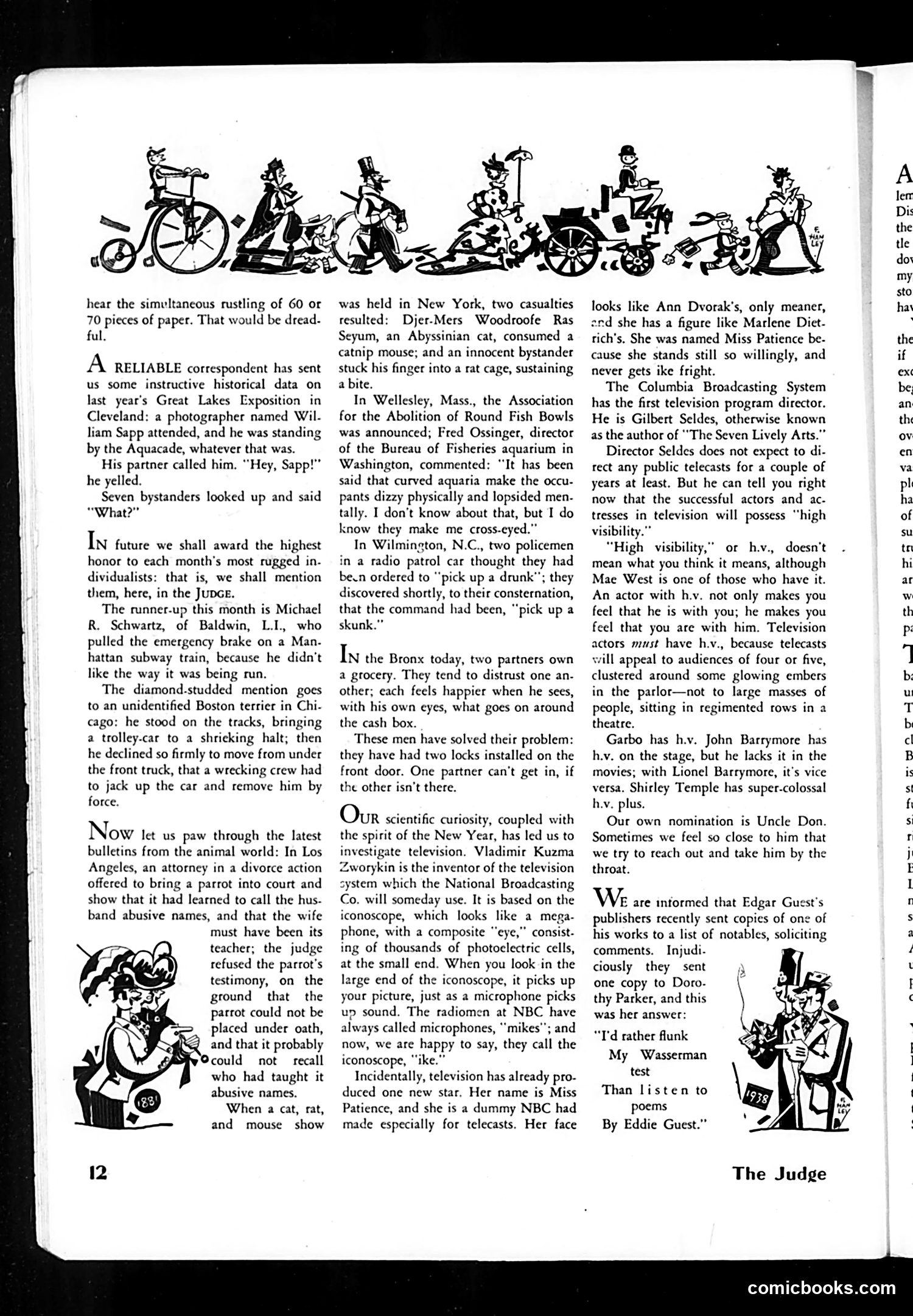 Judge — January 1938 — page 14 of 88