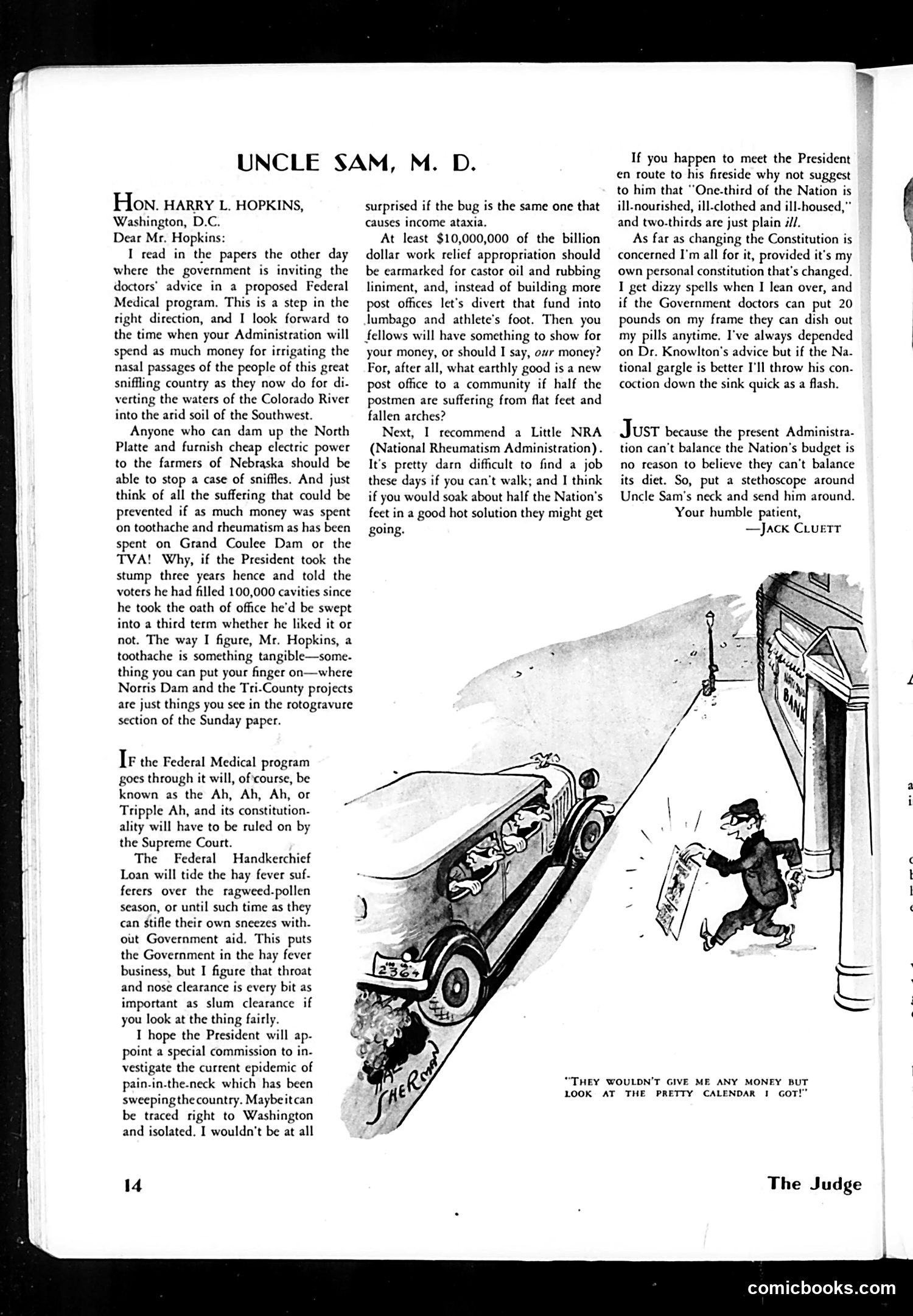 Judge — January 1938 — page 16 of 88