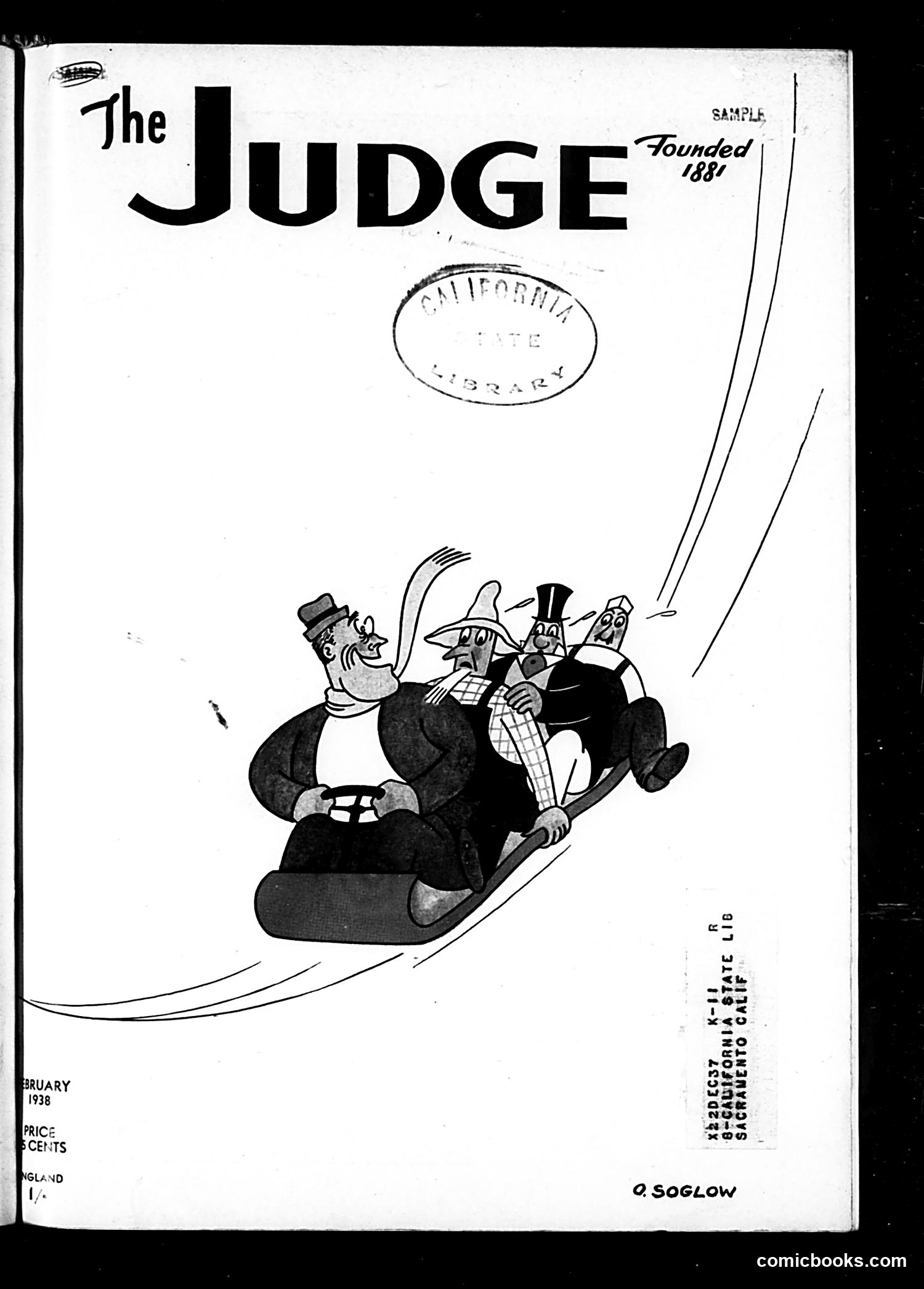 Judge — February 1938 — page 1 of 52