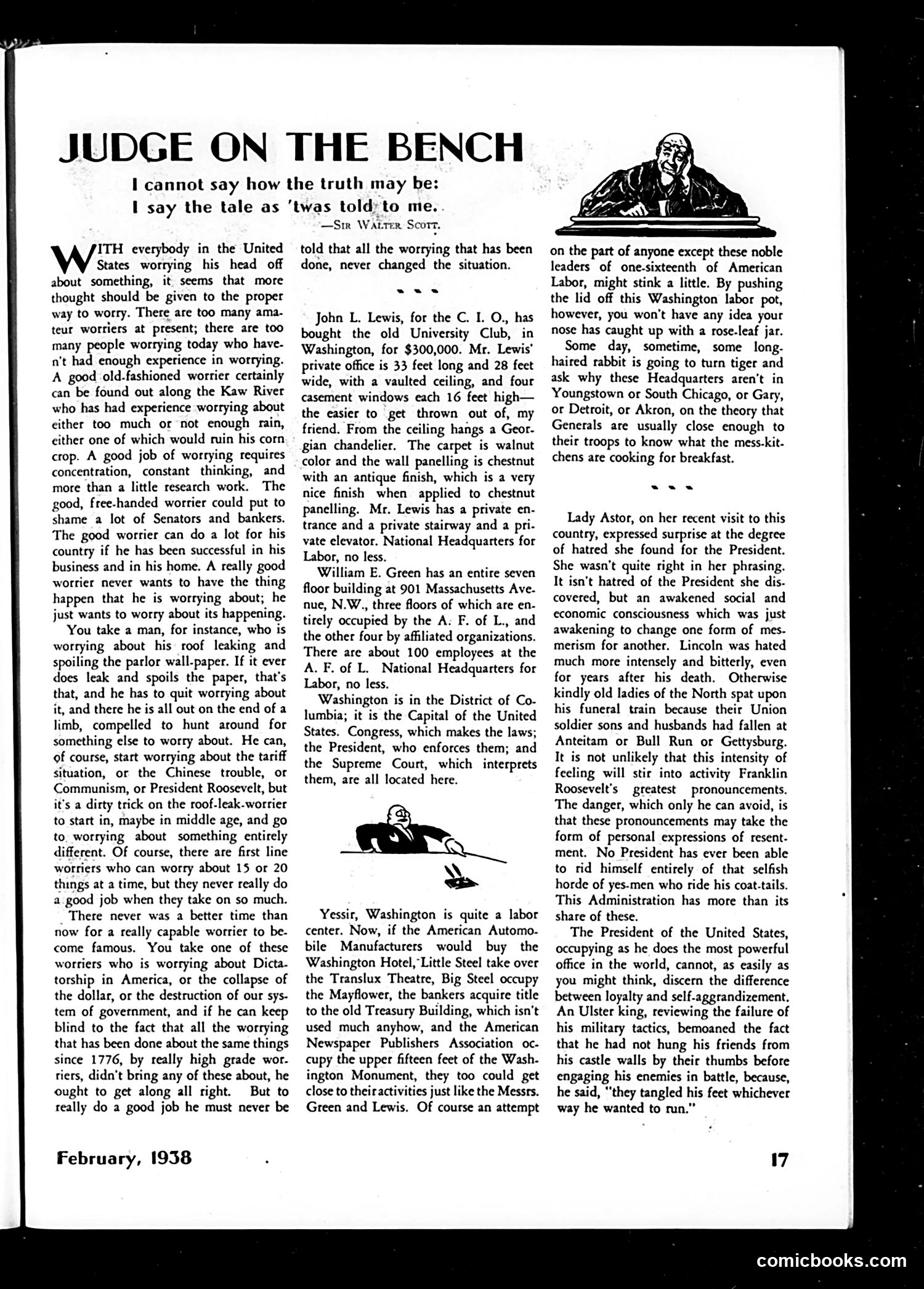 Judge — February 1938 — page 19 of 52