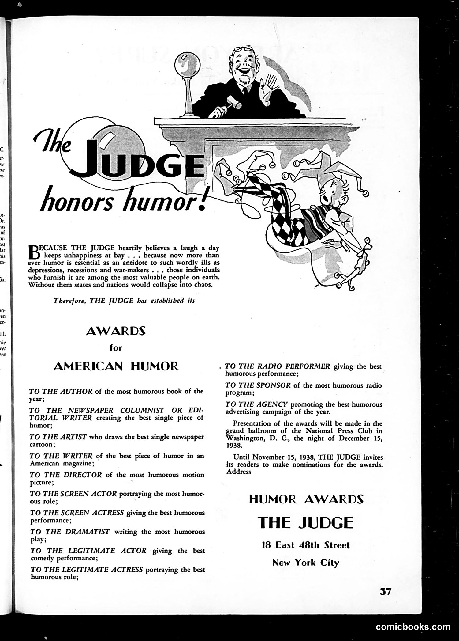 Judge — April 1938 — page 39 of 52