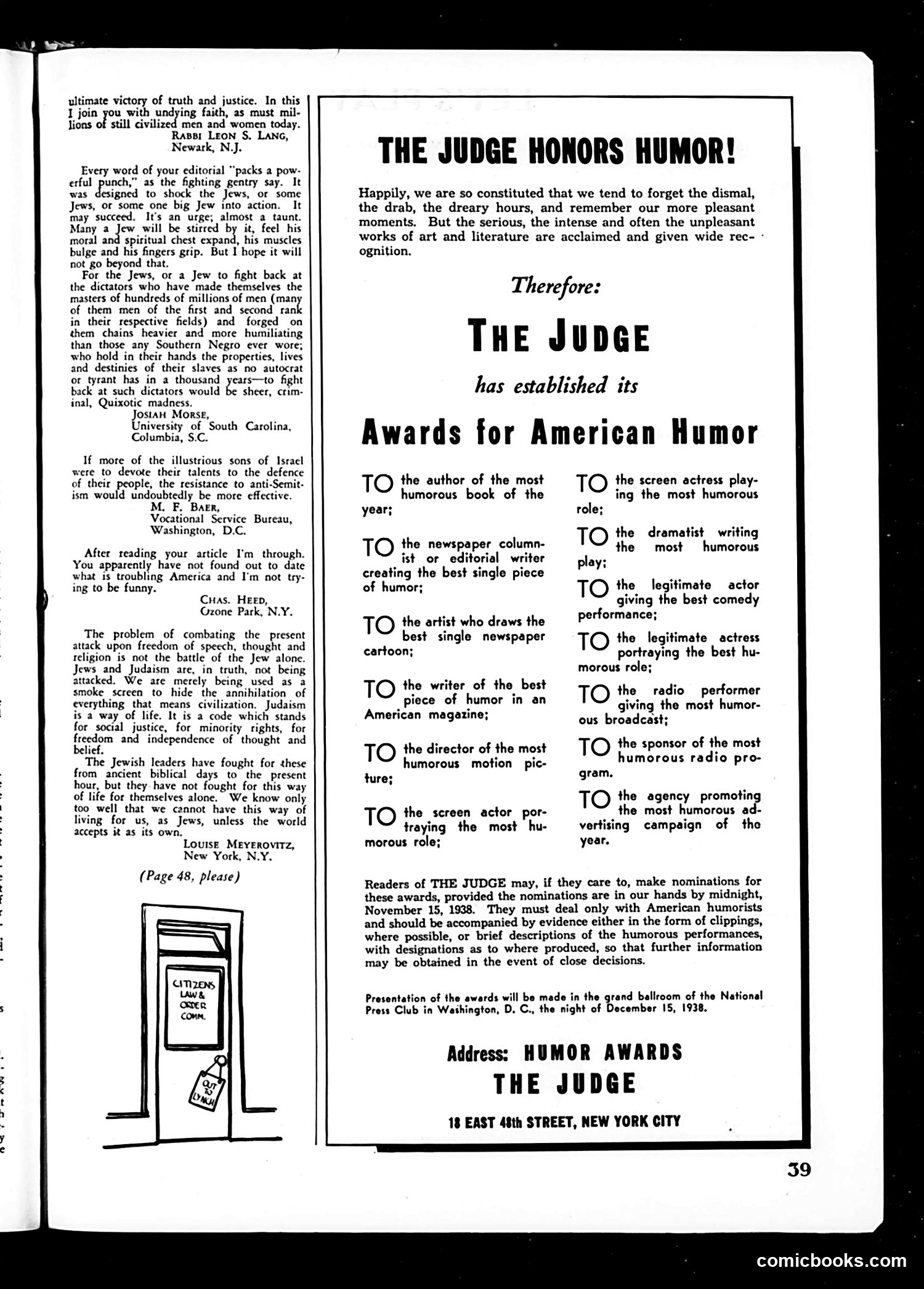 Judge — May 1938 — page 43 of 54