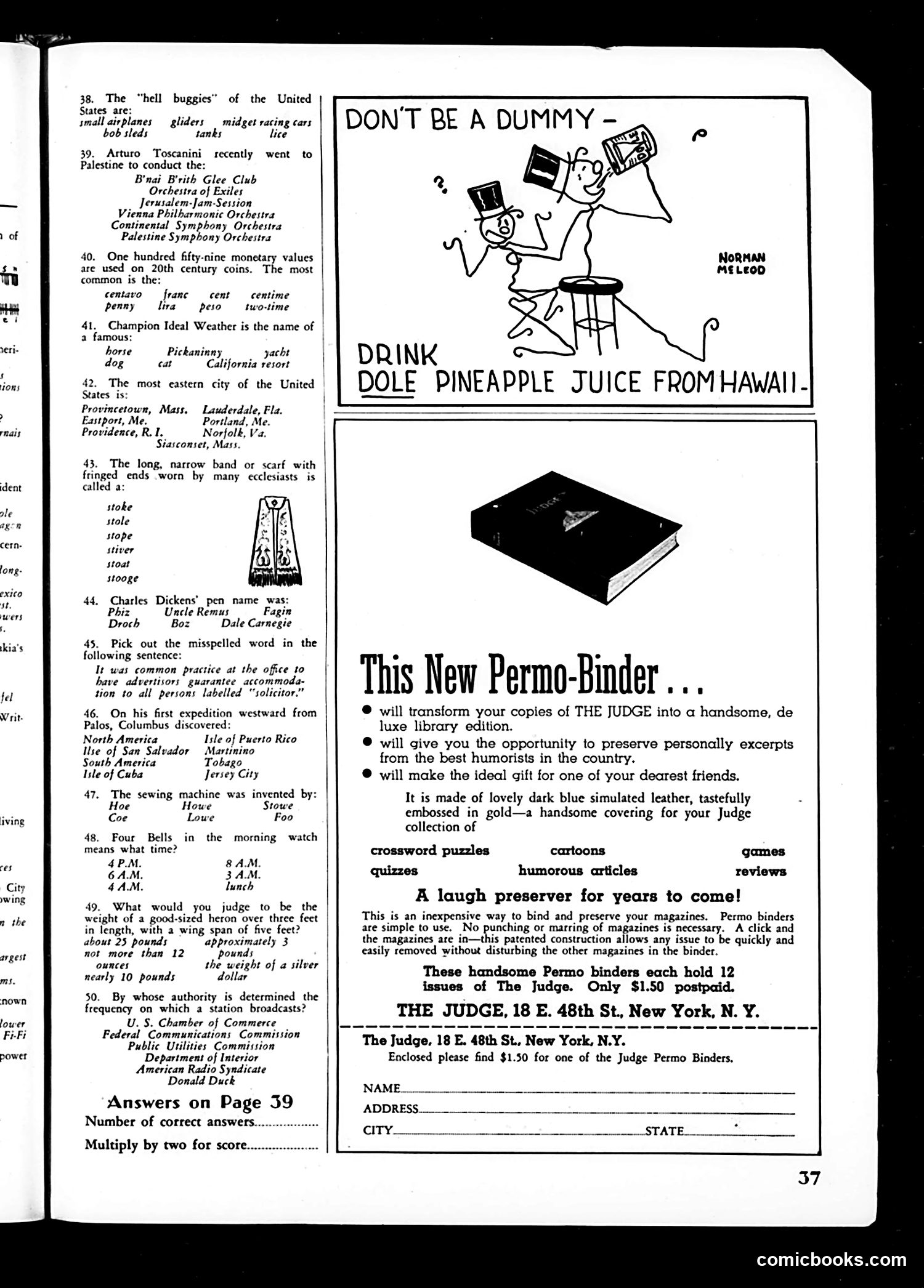 Judge — July 1938 — page 39 of 53