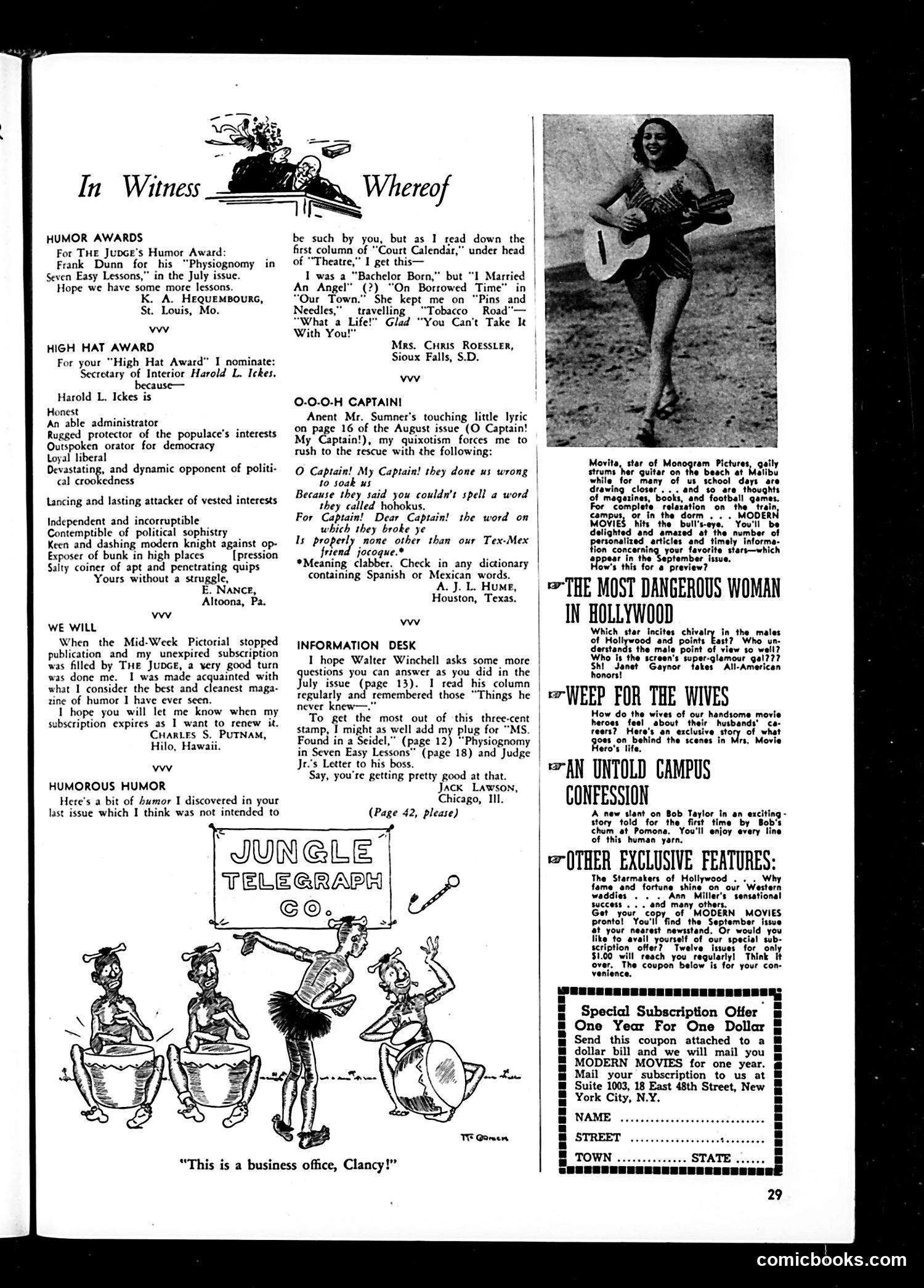 Judge — September 1938 — page 31 of 53