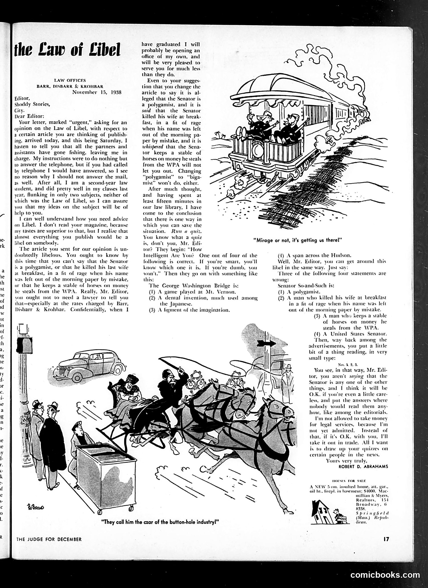 Judge — December 1938 — page 21 of 41