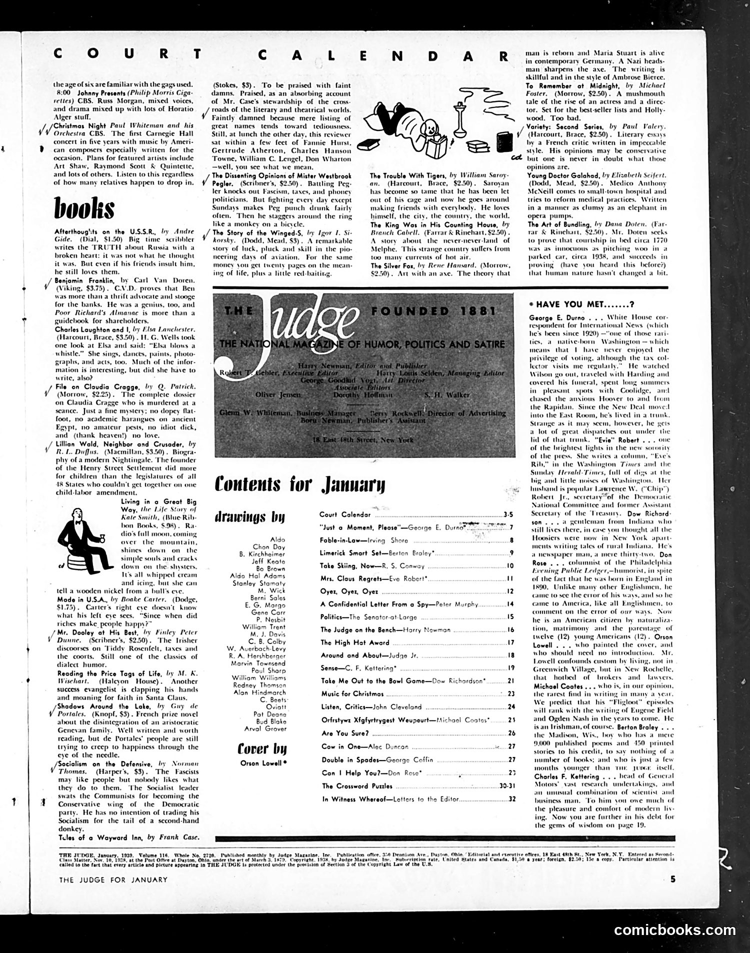 Judge — January 1939 — page 7 of 39