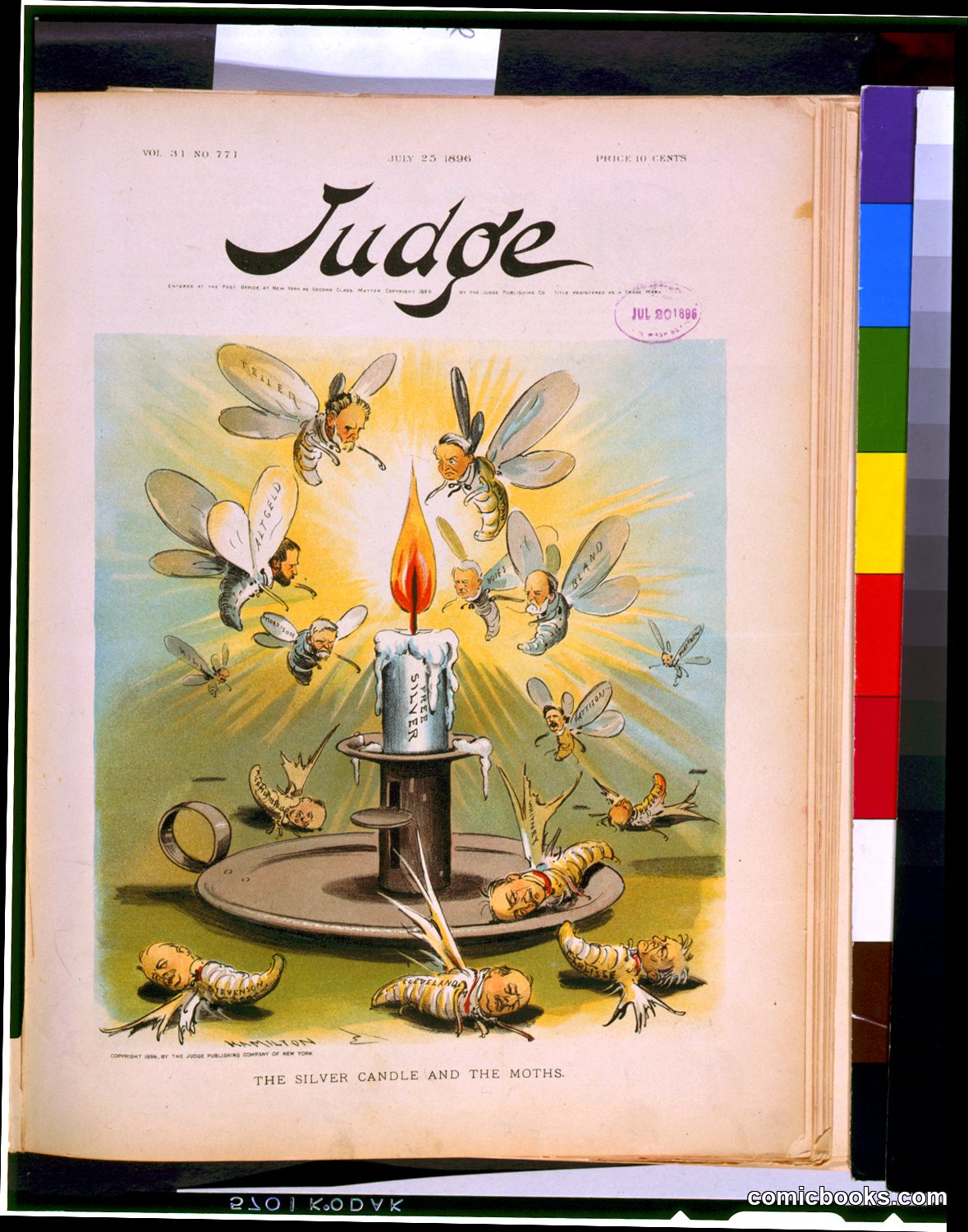The Silver Candle and the Moths