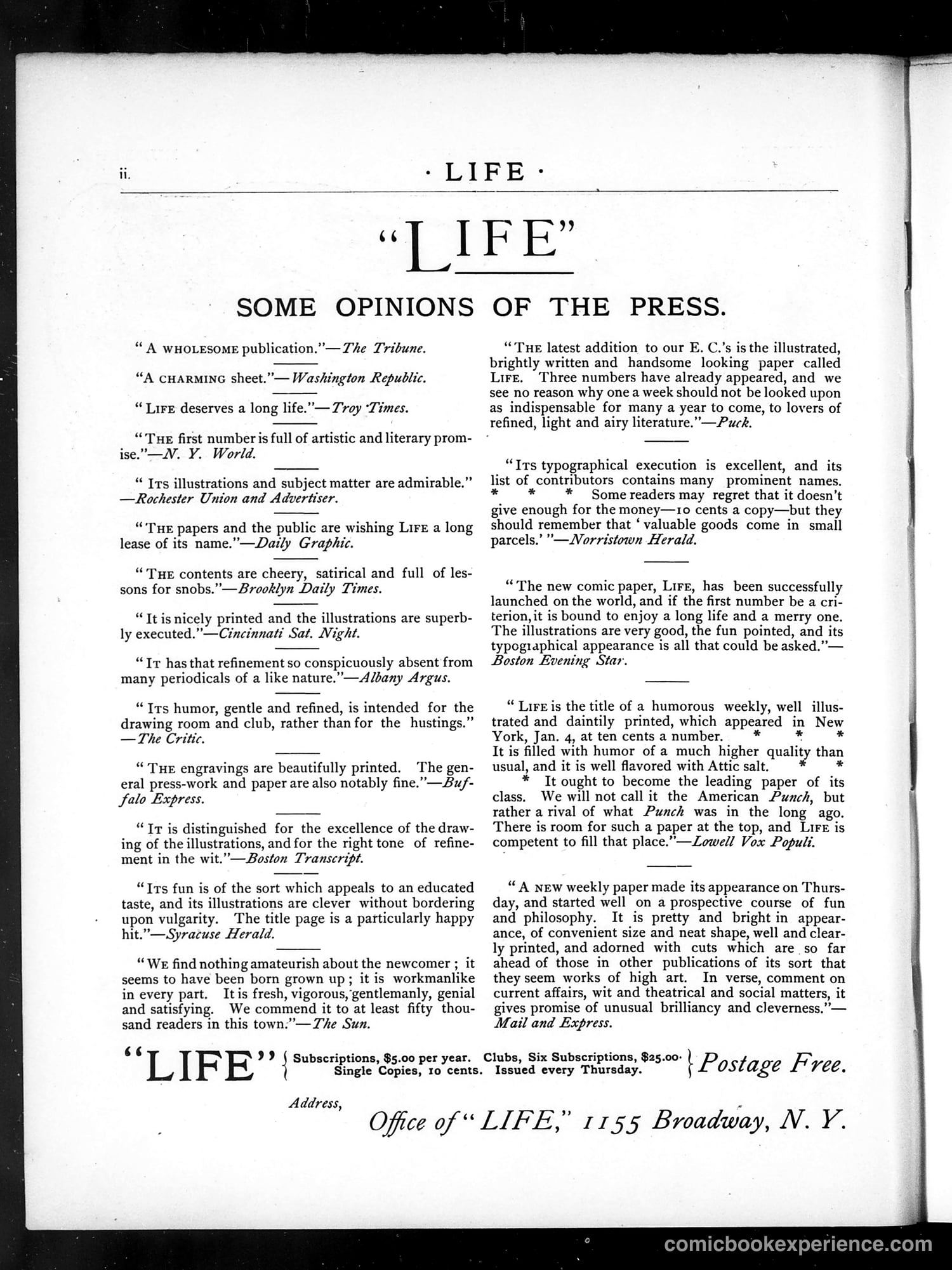 Life — February 8, 1883 — page 2 of 16