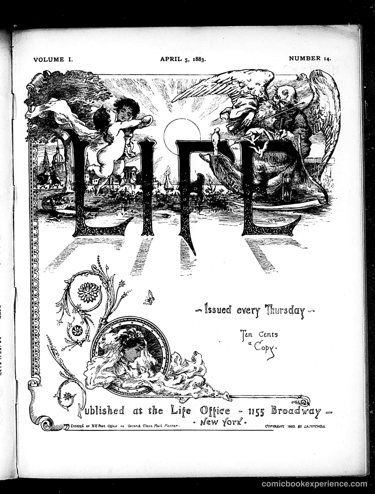 Life — April 5, 1883 — page 1 of 16