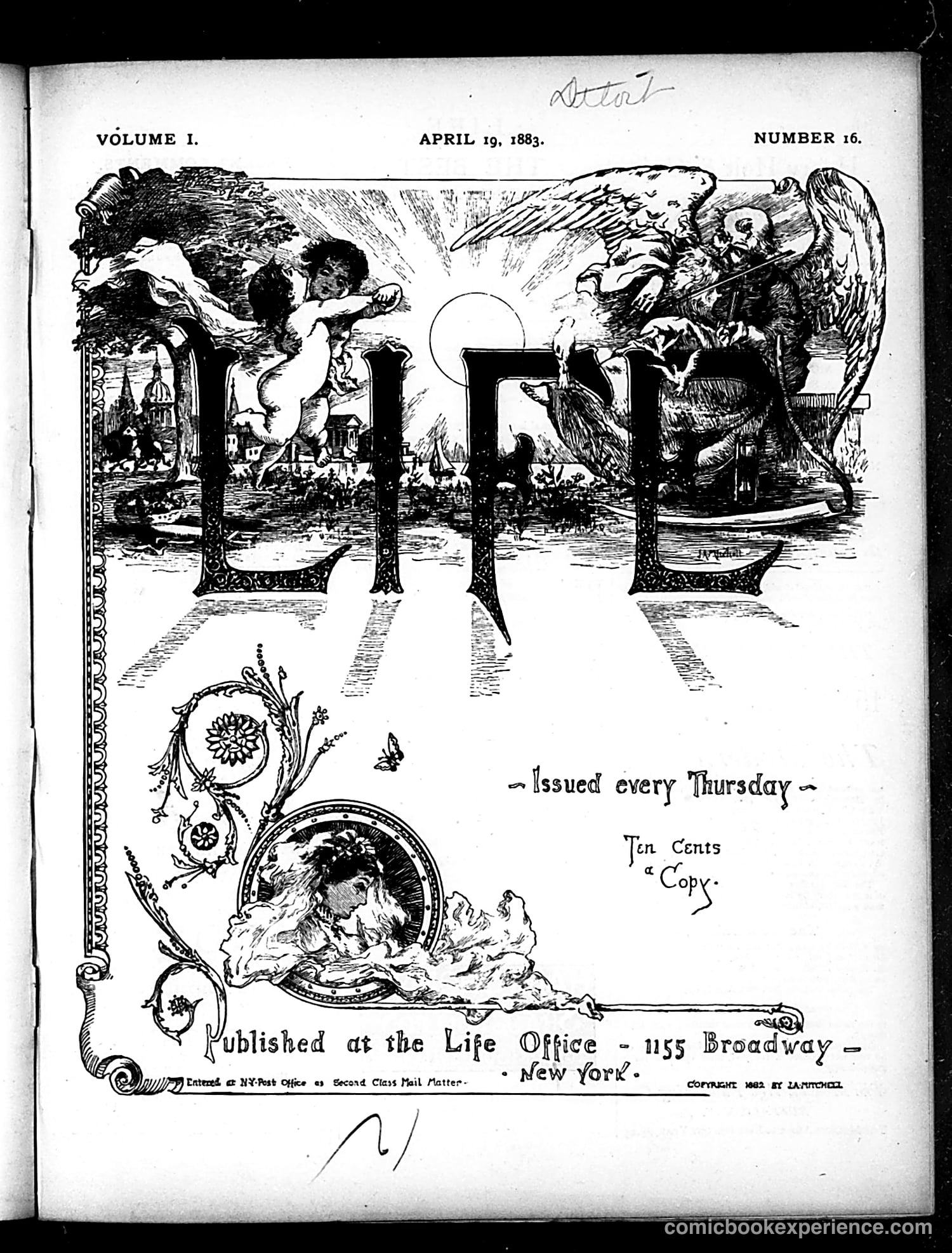 Life — April 19, 1883 — page 1 of 16