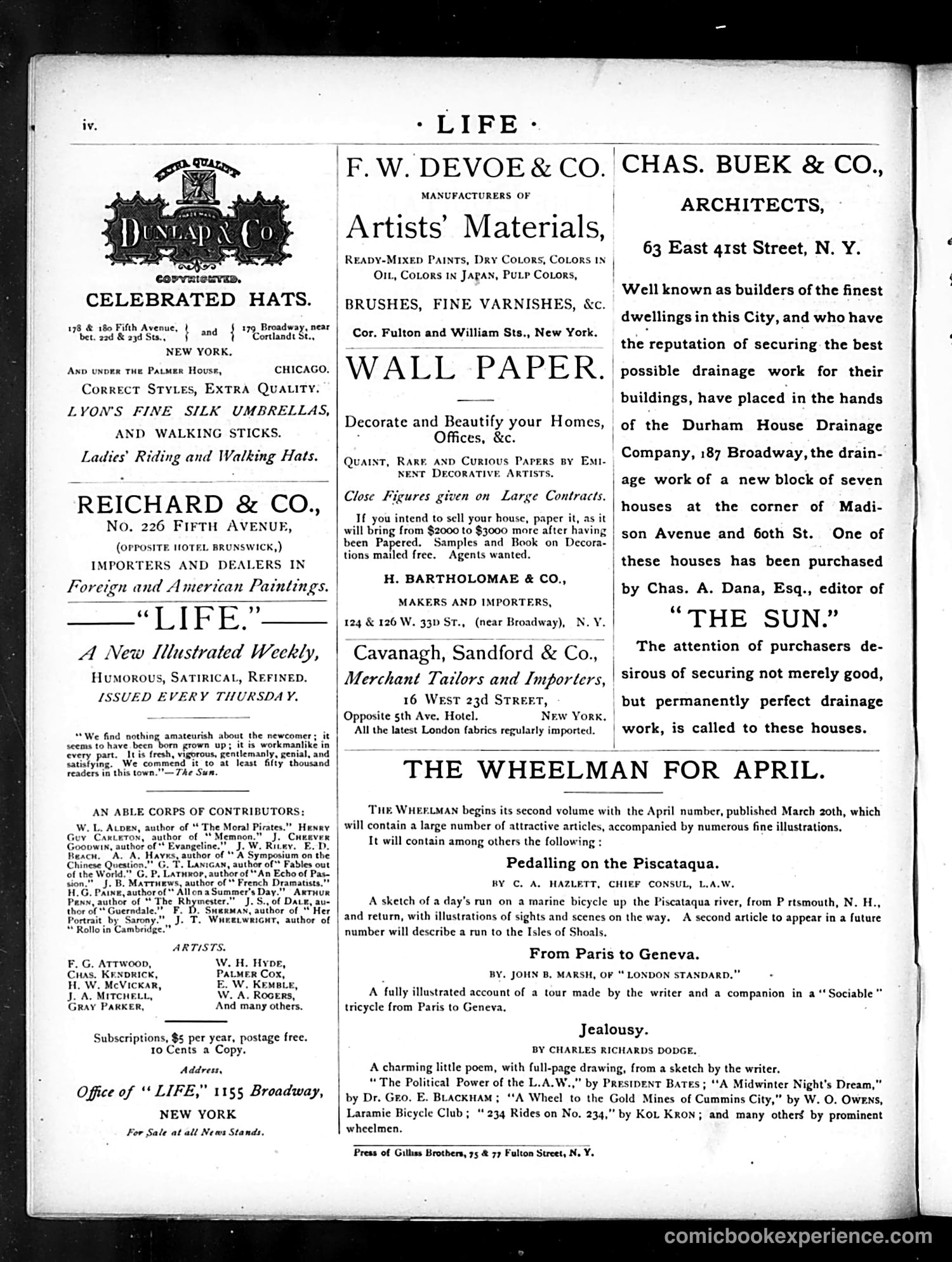 Life — April 19, 1883 — page 16 of 16