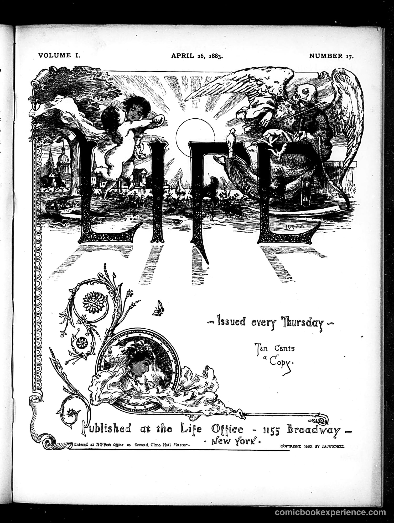 Life — April 26, 1883 — page 1 of 16