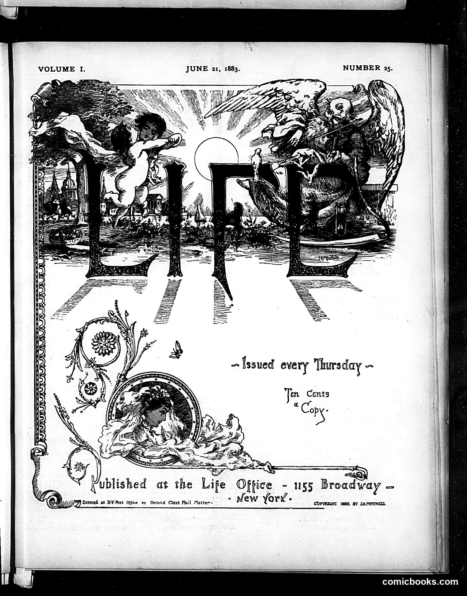 Life — June 21, 1883 — page 1 of 16