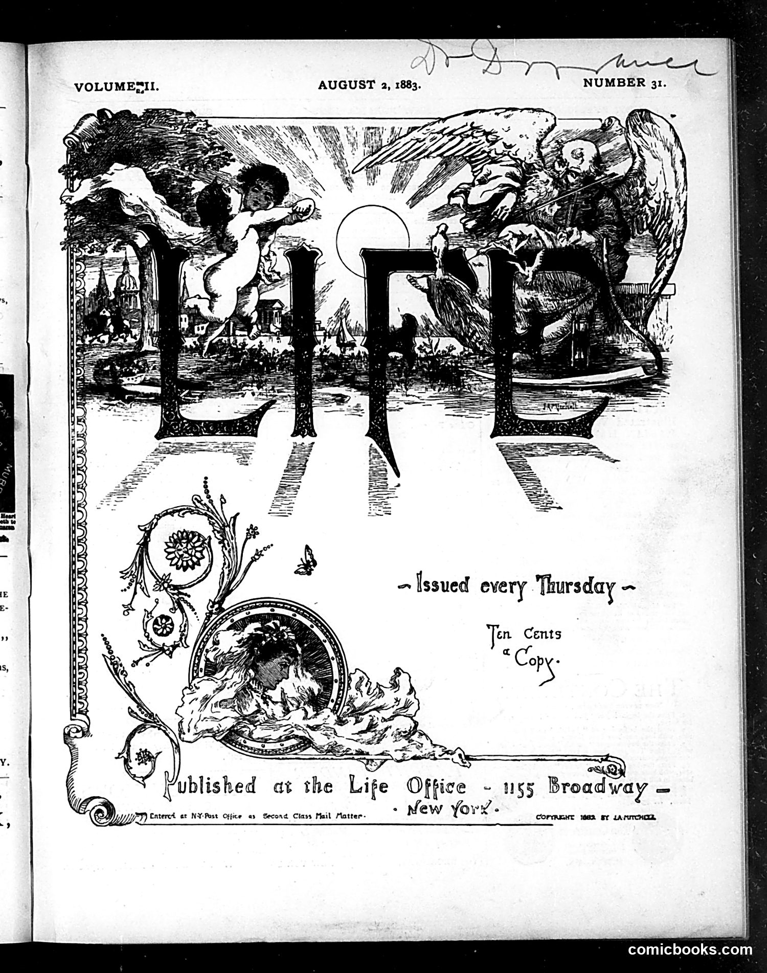 Life — August 2, 1883 — page 1 of 16