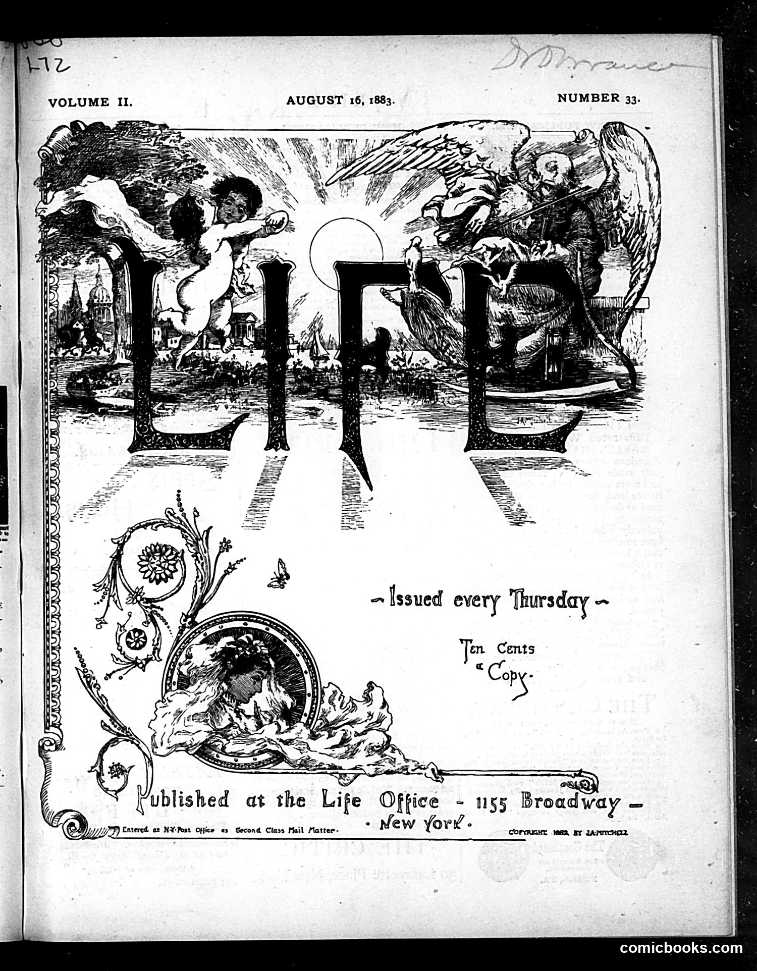 Life — August 16, 1883 — page 1 of 16