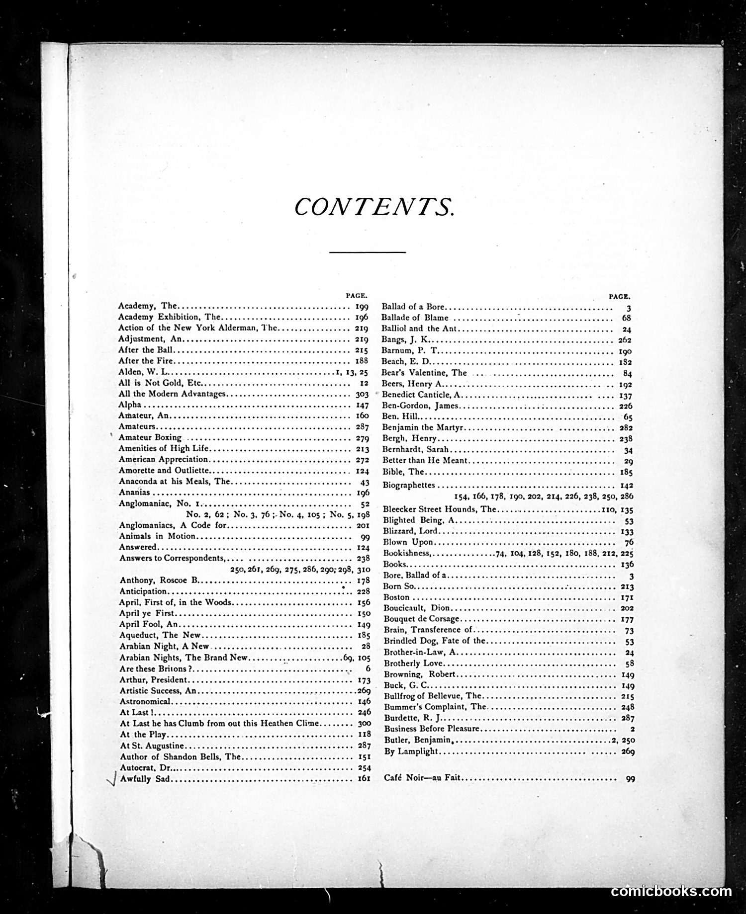 Life — 1883 — page 1 of 7
