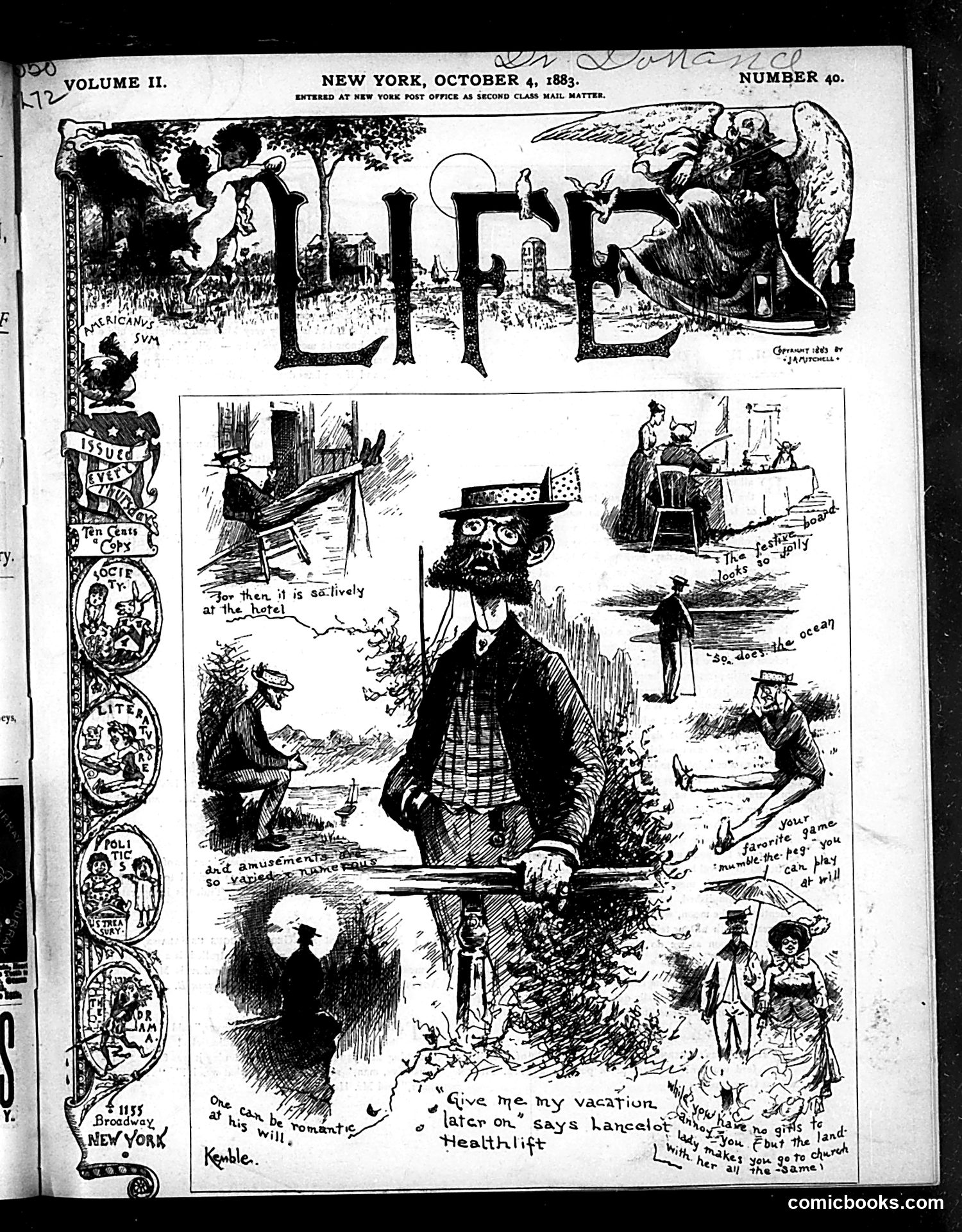 Life — October 4, 1883 — page 1 of 16