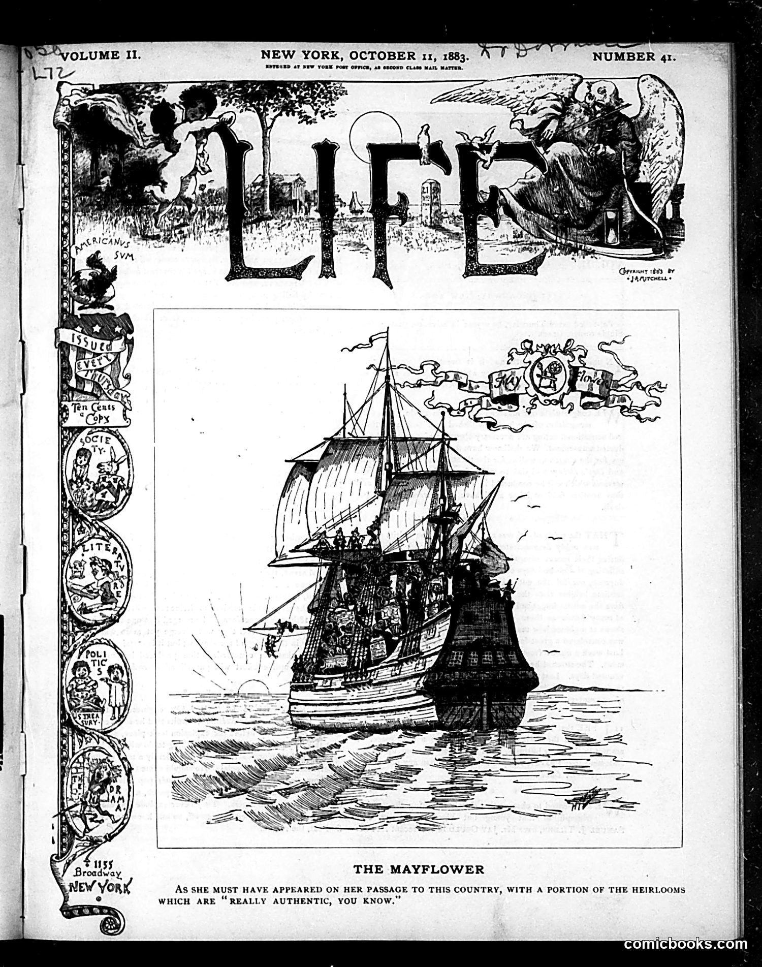 Life — October 11, 1883 — page 1 of 16