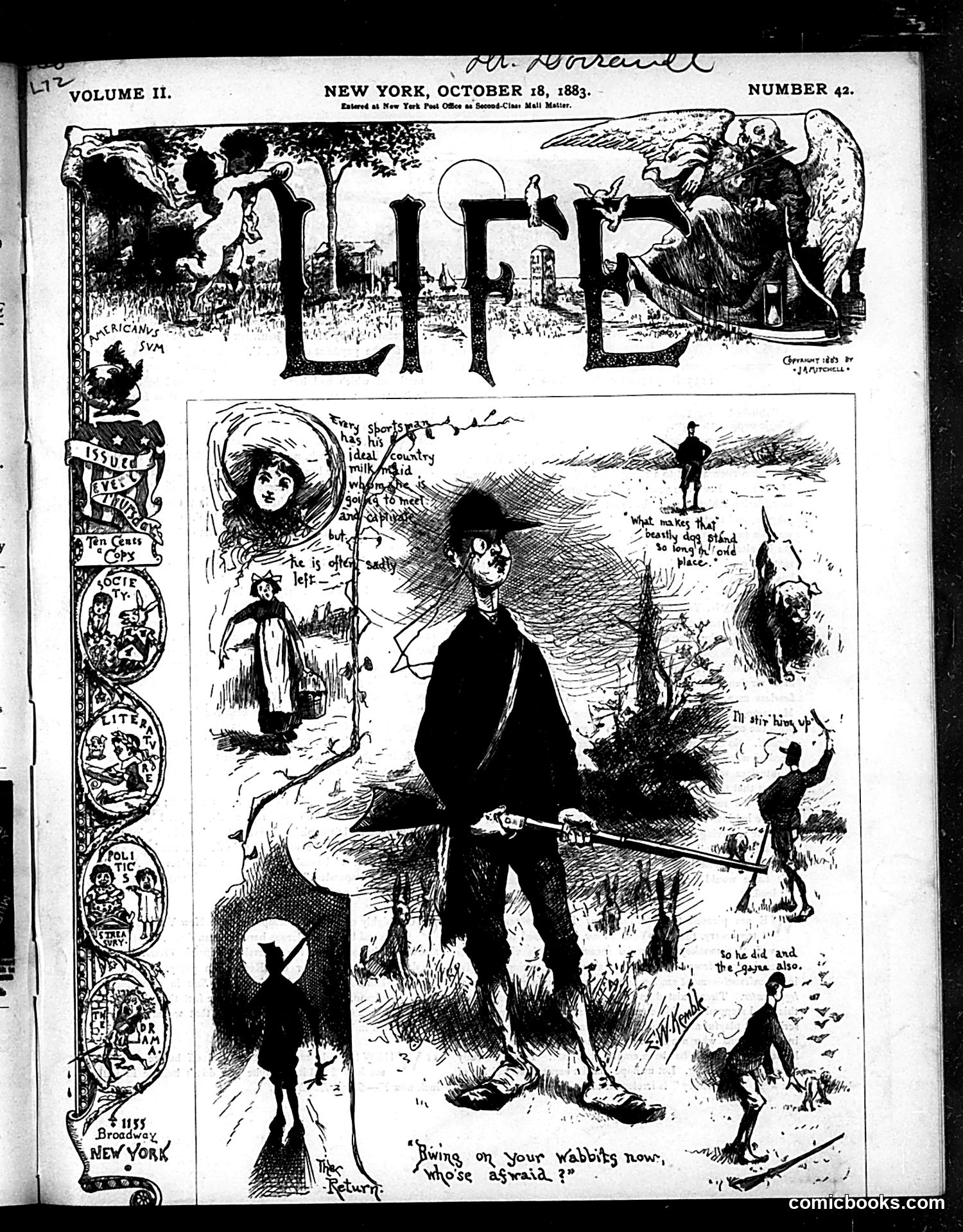 Life — October 18, 1883 — page 1 of 16