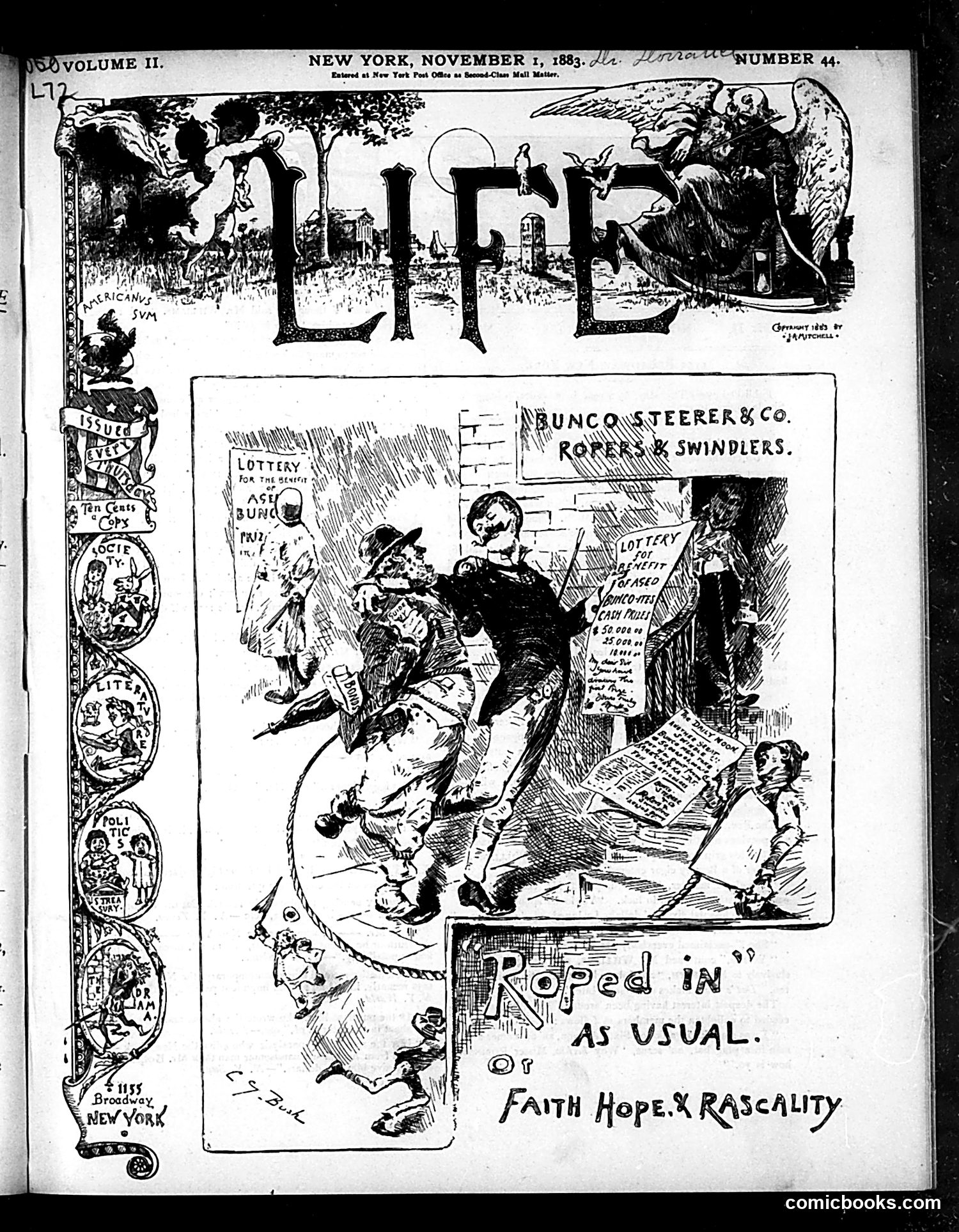 Life — November 1, 1883 — page 1 of 16