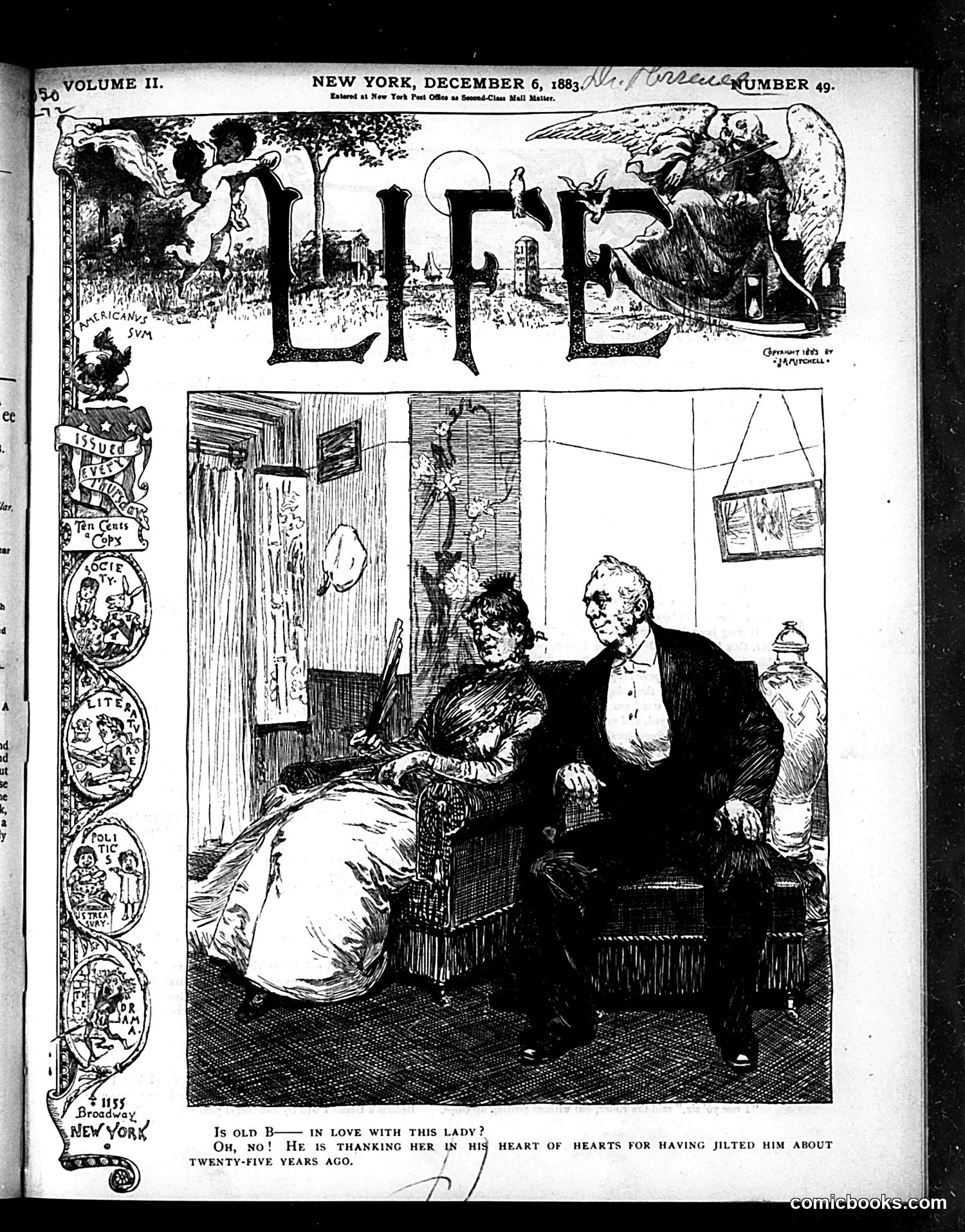 Life — December 6, 1883 — page 1 of 16